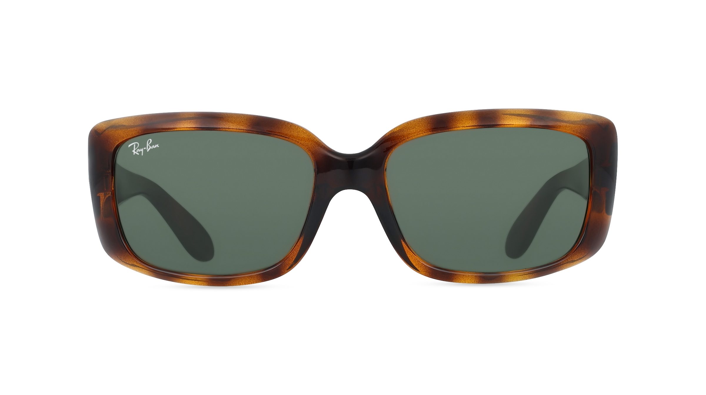 Ray-Ban RB 4389 Damen-Sonnenbrille Vollrand Eckig Kunststoff-Gestell, braun