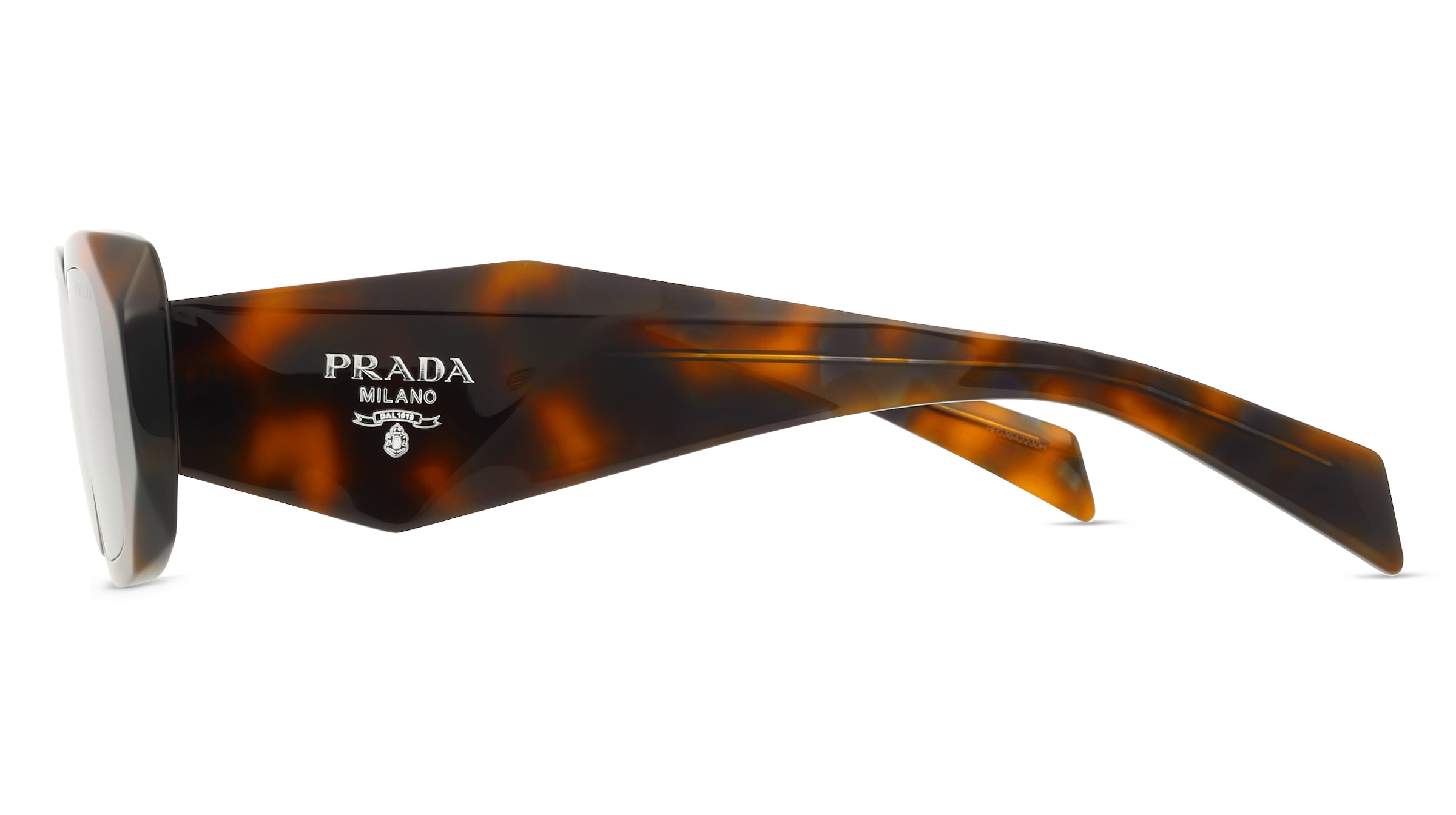 Thumbnail - Prada PR17WS Damen-Sonnenbrille Vollrand Rectangular Acetat-Gestell, braun