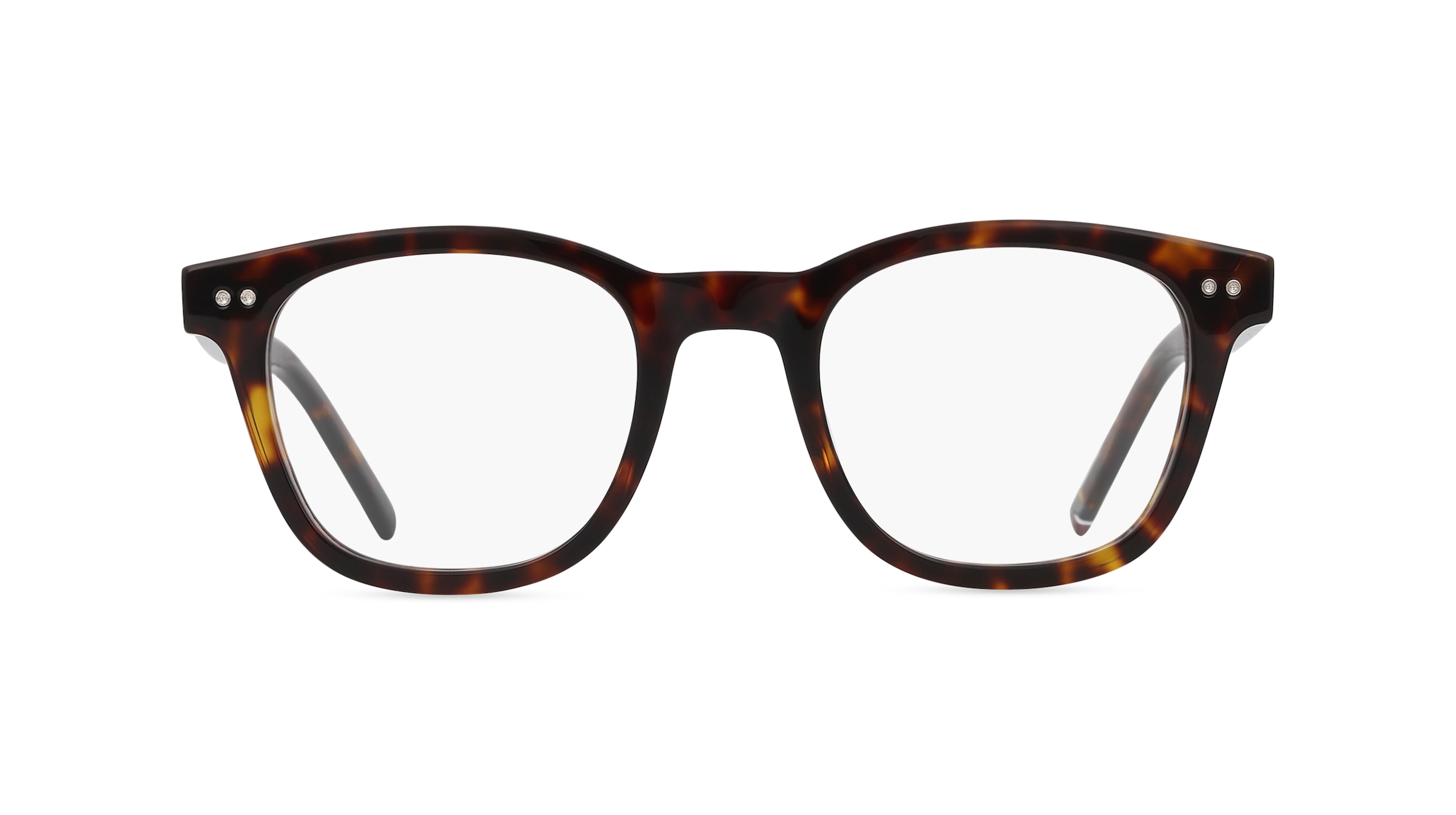 Tommy Hilfiger Eyewear TH 2035 Herren-Brille inkl. Gläser Vollrand Eckig Acetat-Gestell 49mm/22mm/150mm, braun