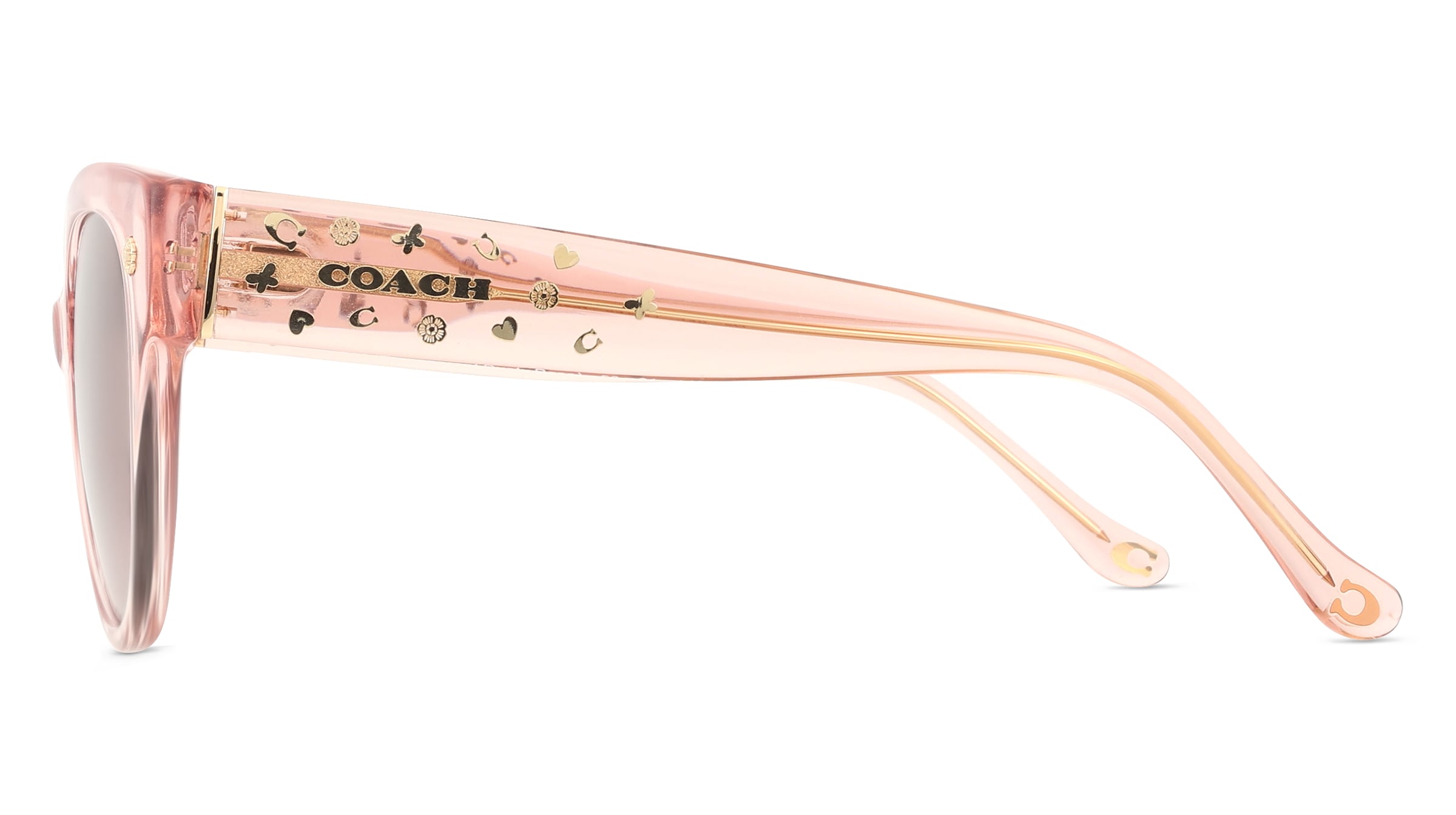 Thumbnail - Coach 0HC8393U Damen-Sonnenbrille Vollrand Rund Acetat-Gestell, pink