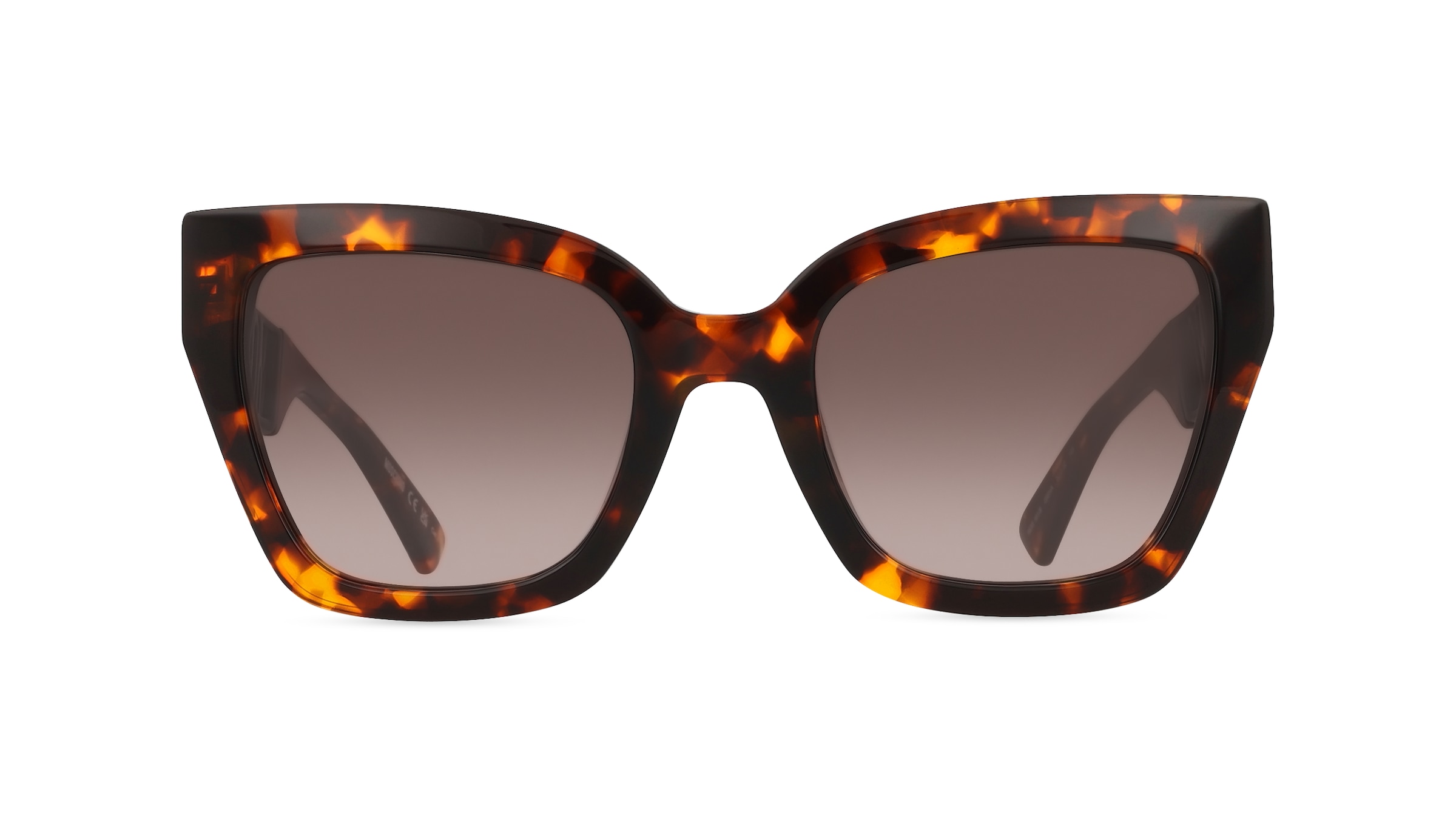 Moschino 161/S Damen-Sonnenbrille Vollrand Cateye Acetat-Gestell, braun