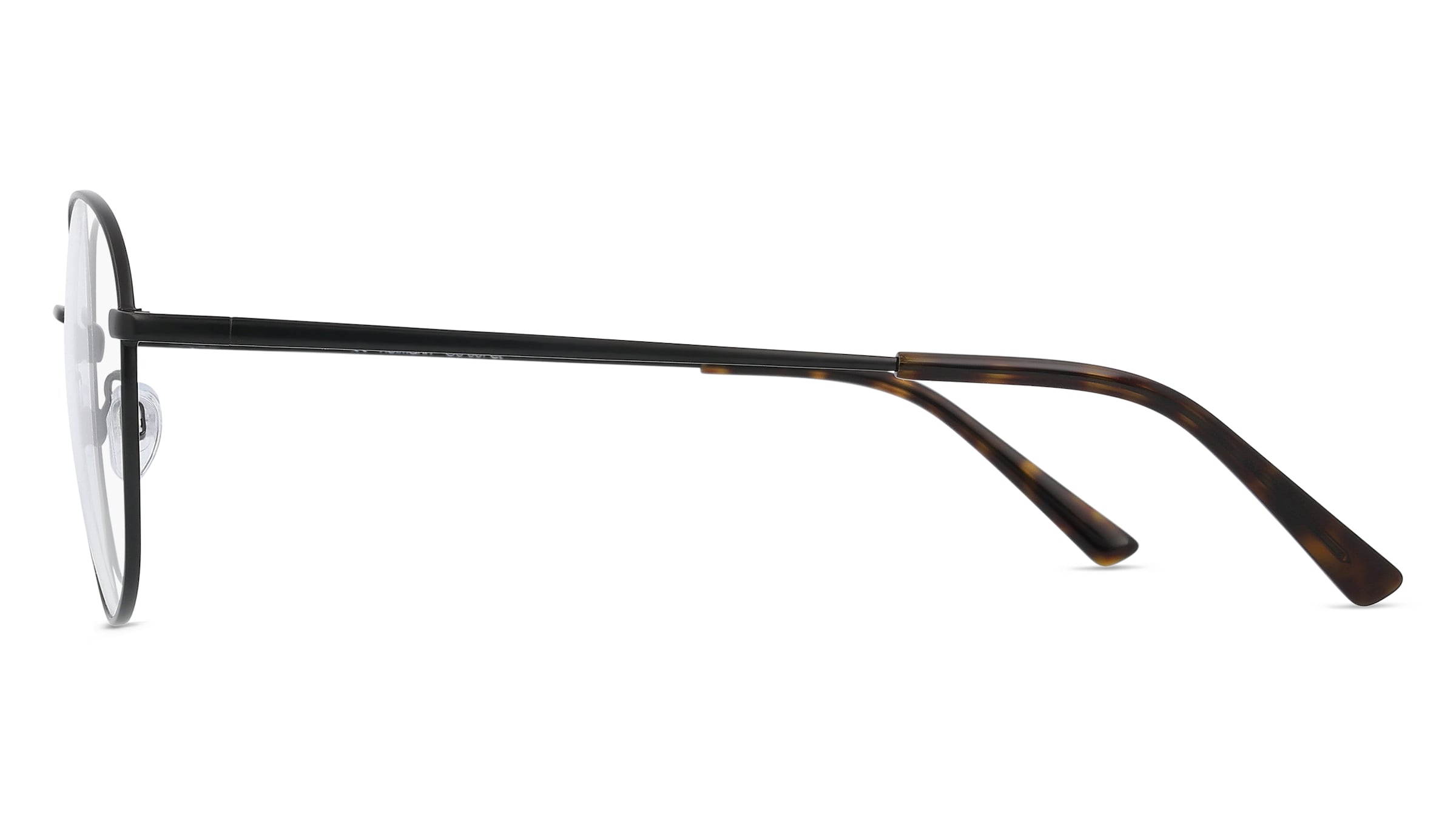 Thumbnail - Fielmann OU 001 CL Unisex-Brille inkl. Gläser Vollrand Panto Edelstahl-Gestell 48mm/20mm/140mm, schwarz