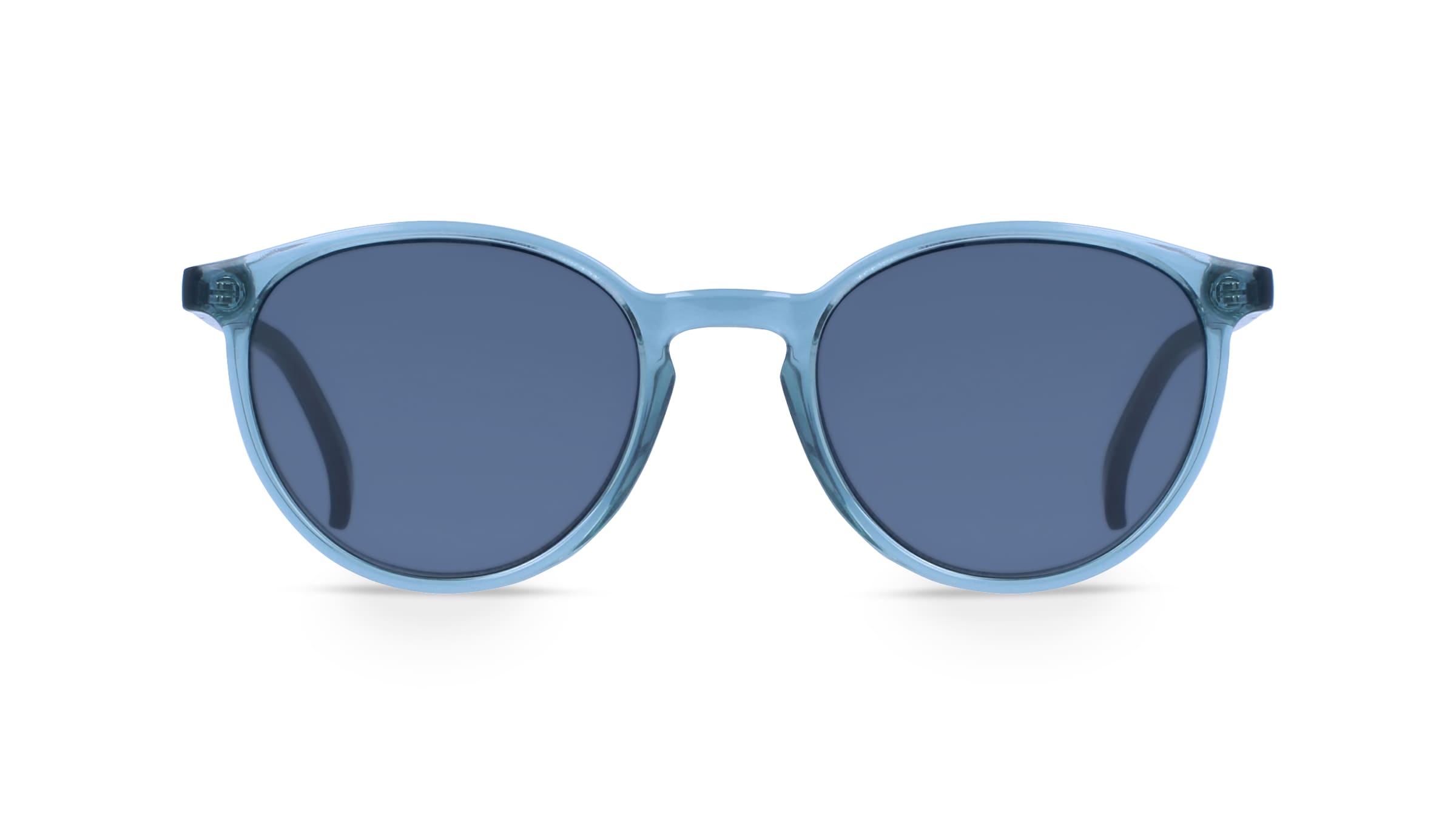 Fielmann JIL 010 SUN CL Jugend-Sonnenbrille Vollrand Oval Acetat-Gestell, blau