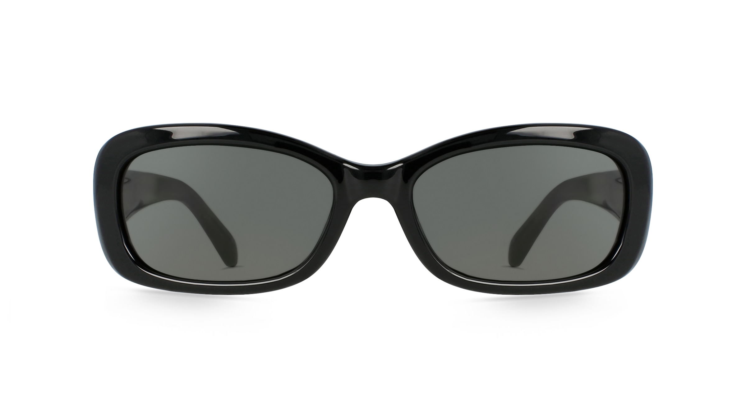 Fielmann G 2086 SUN FA Damen-Sonnenbrille Vollrand Eckig TR90-Gestell, schwarz