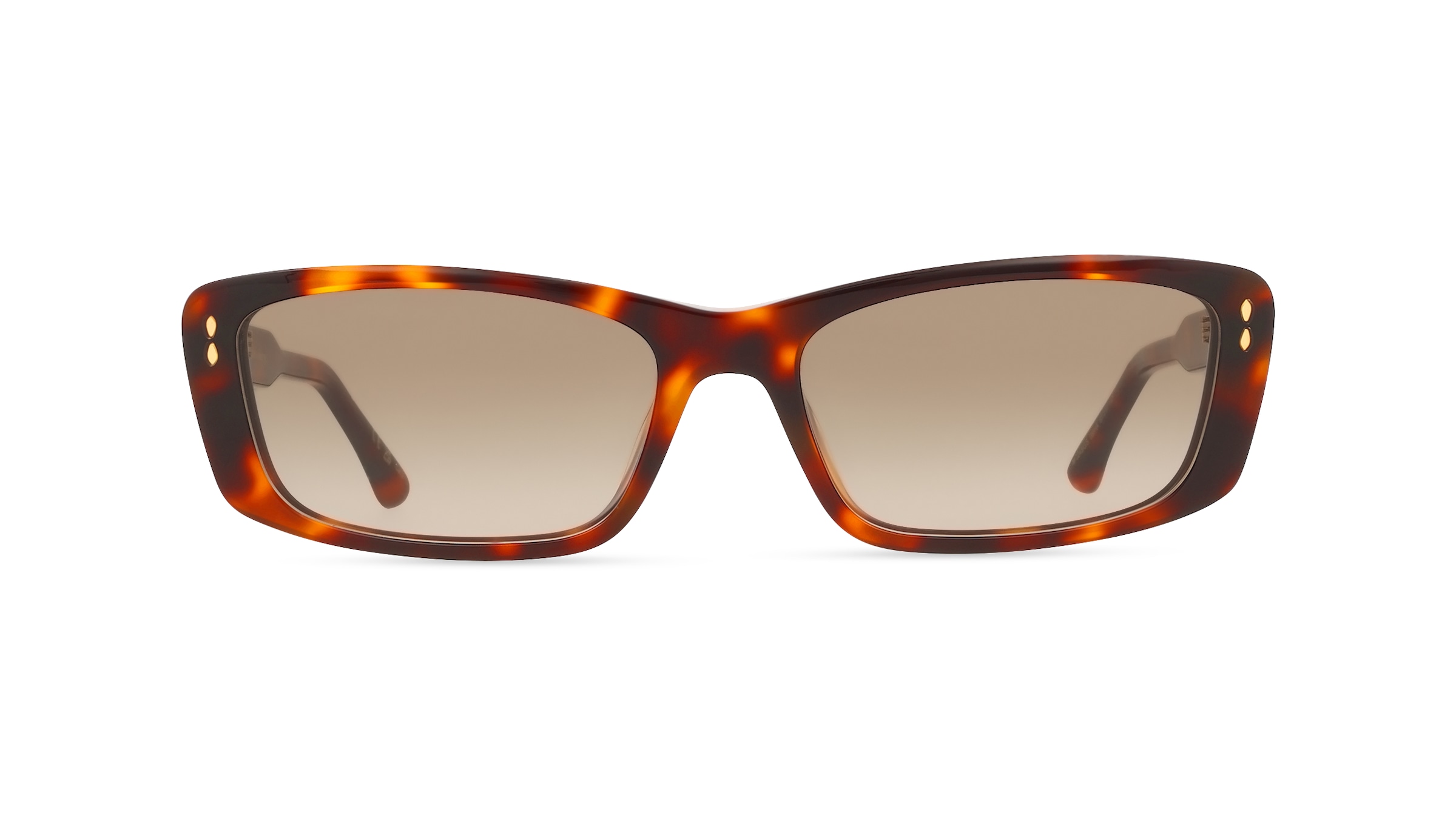 Isabel Marant IM 0243/G/S Damen-Sonnenbrille Vollrand Eckig Acetat-Gestell, braun