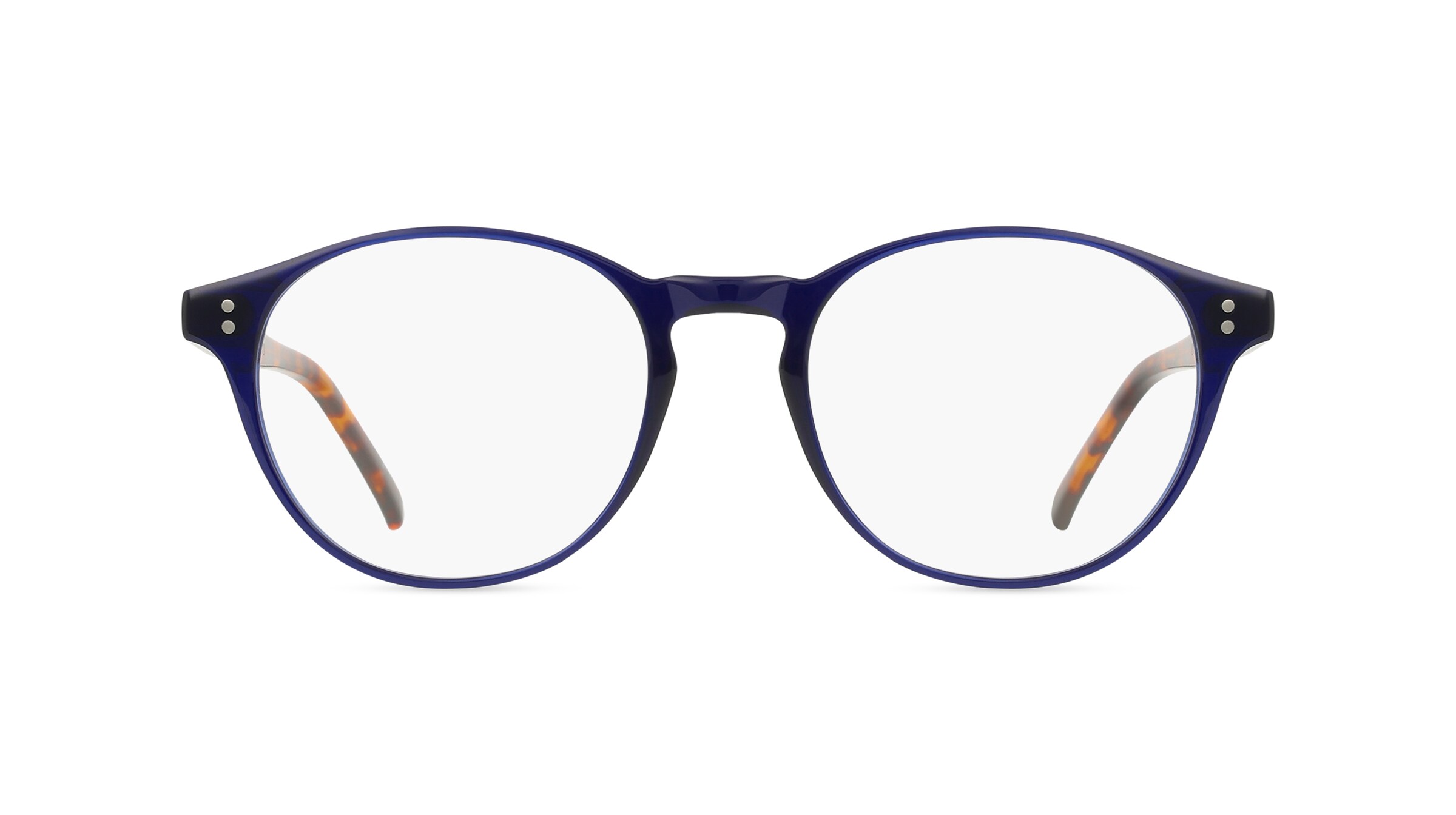 Hackett 218 Herren-Brille inkl. Gläser Vollrand Oval Acetat-Gestell 48mm/19mm/145mm, blau