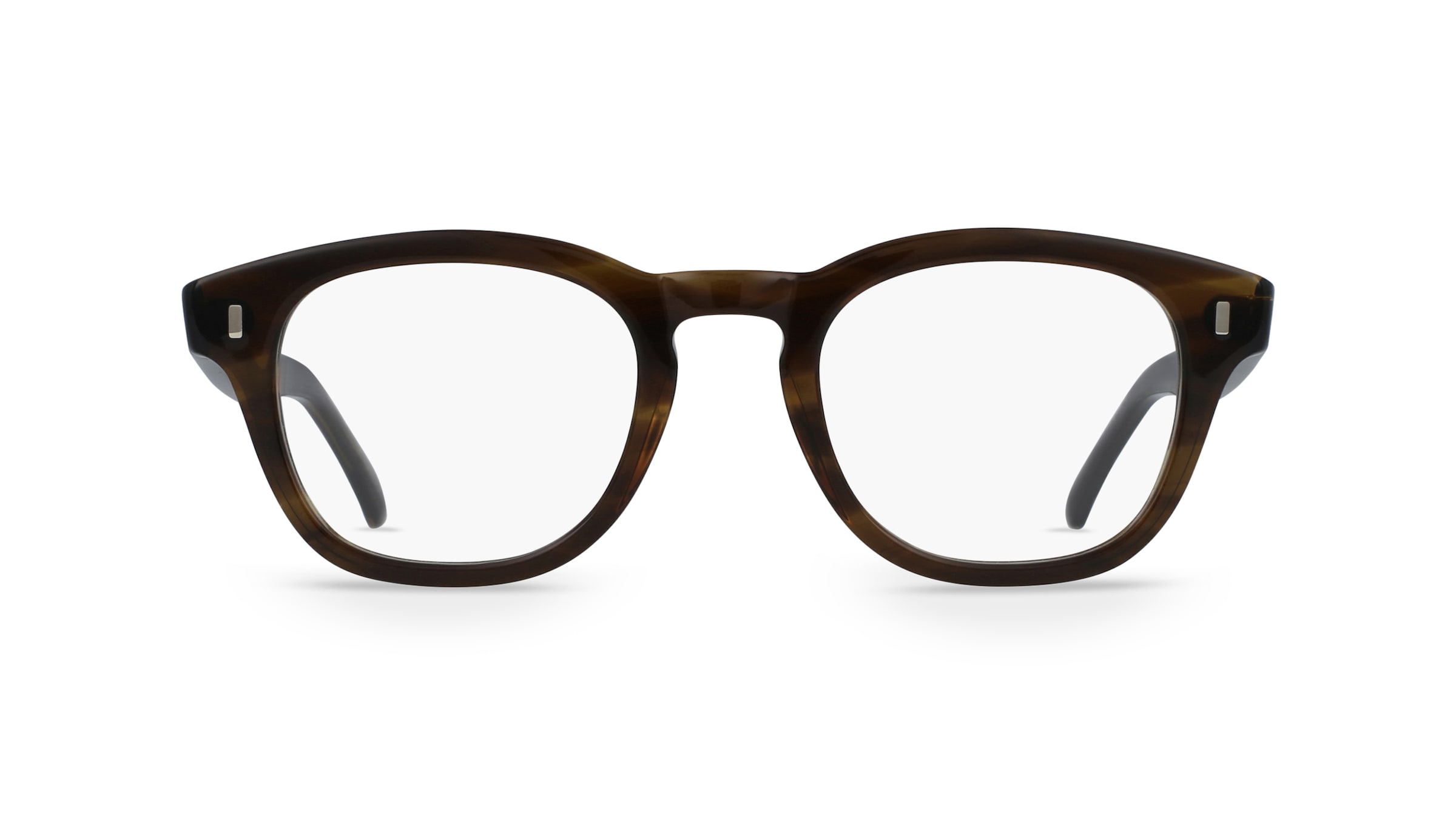 Fielmann AB 002 CL Herren-Brille inkl. Gläser Vollrand Eckig Acetat-Gestell 51mm/23mm/150mm, braun