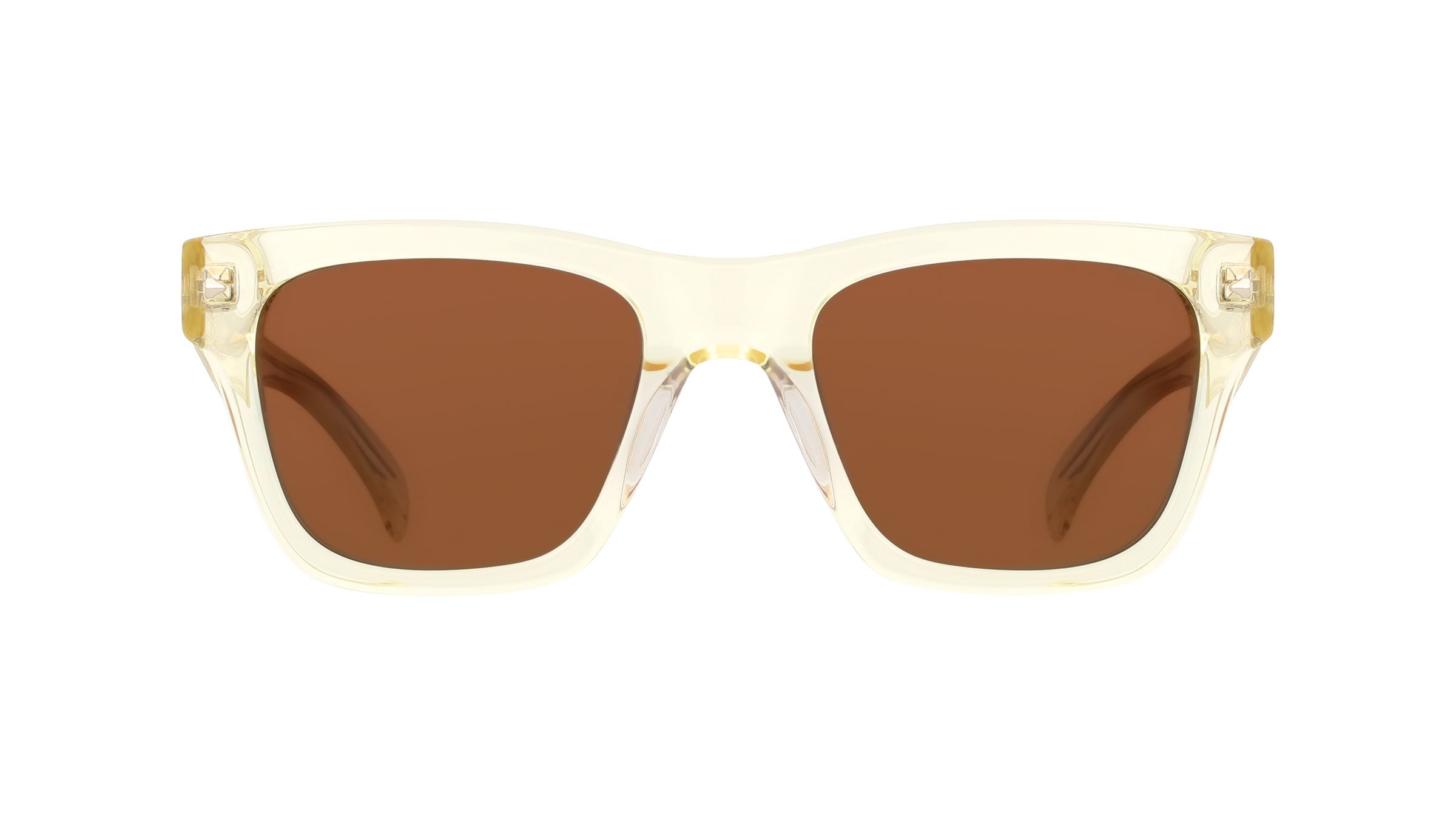 Fielmann Q 079 SUN FA NOEL Unisex-Sonnenbrille Vollrand Quadratisch Acetat-Gestell, gelb