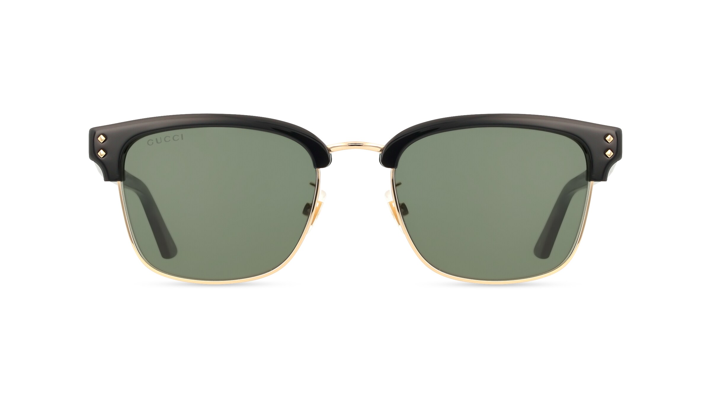Gucci GG1897SK Herren-Sonnenbrille Vollrand Browline Acetat-Gestell, Schwarz