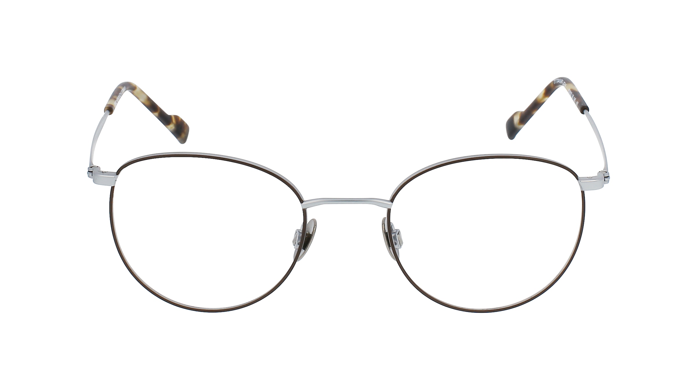 Eschenbach ESCHENBACH 820822 Herren-Brille inkl. Gläser Vollrand Panto Titan-Gestell 50mm/21mm/145mm, grau