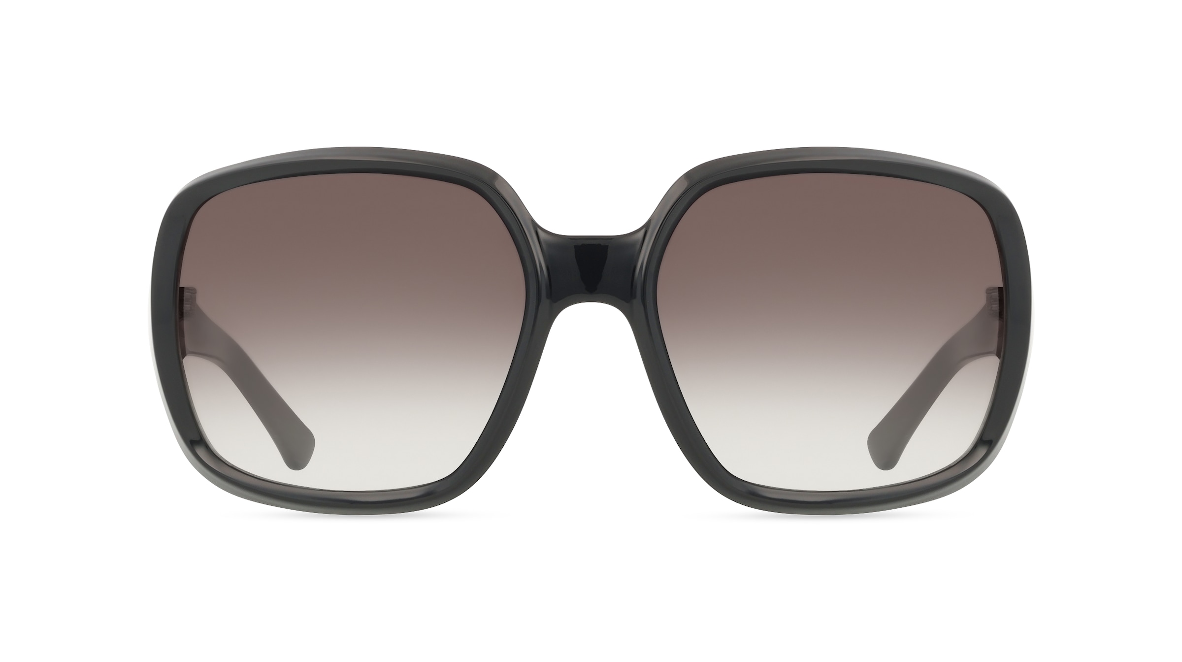 Fielmann LD 036 SUN CL JASMIN Damen-Sonnenbrille Vollrand Quadratisch Acetat Spritzguss-Gestell, schwarz