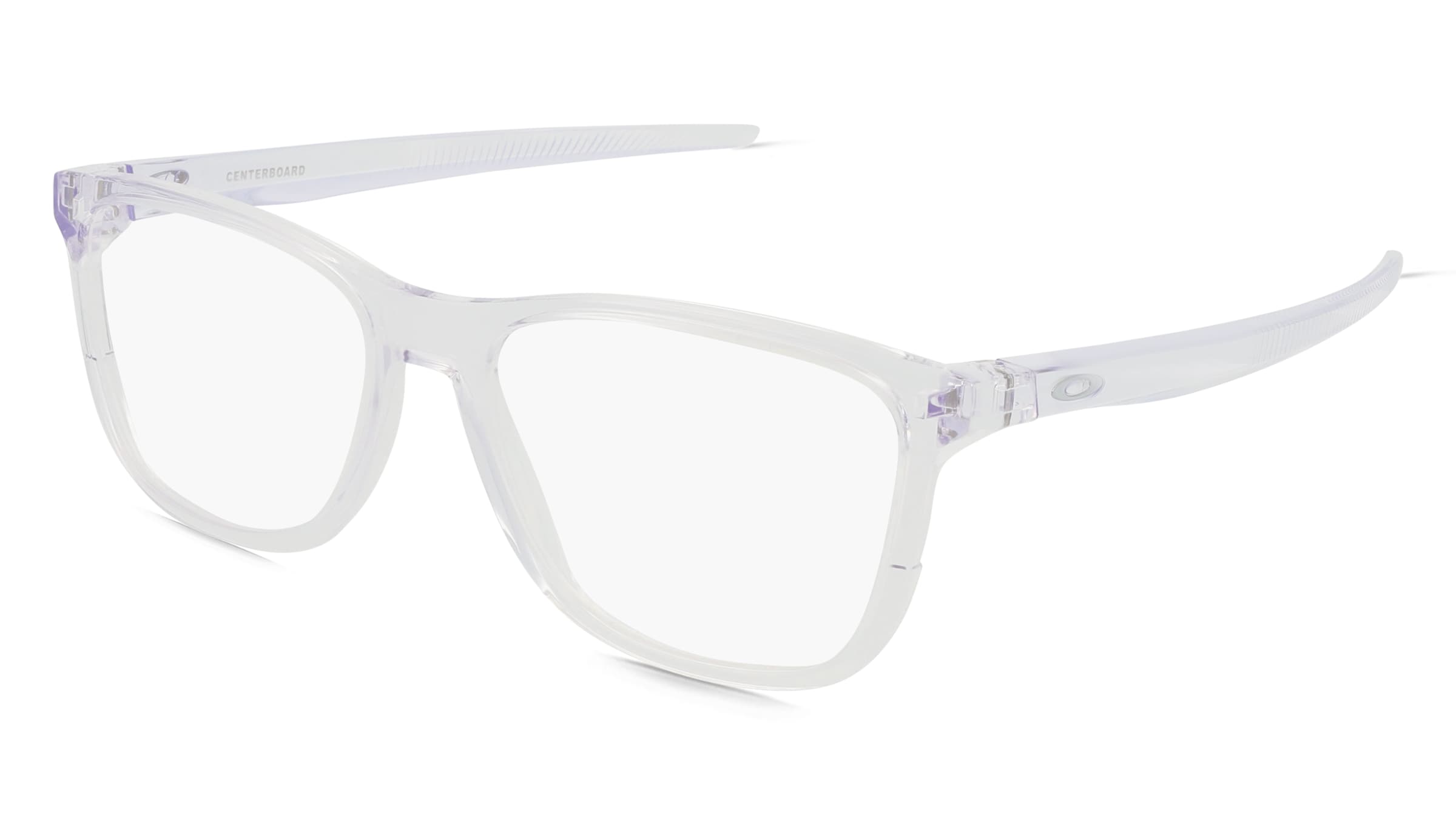 Oakley OX8163 Herren-Brille inkl. Gläser Vollrand Rund Kunststoff-Gestell 53/17/141, Weiß