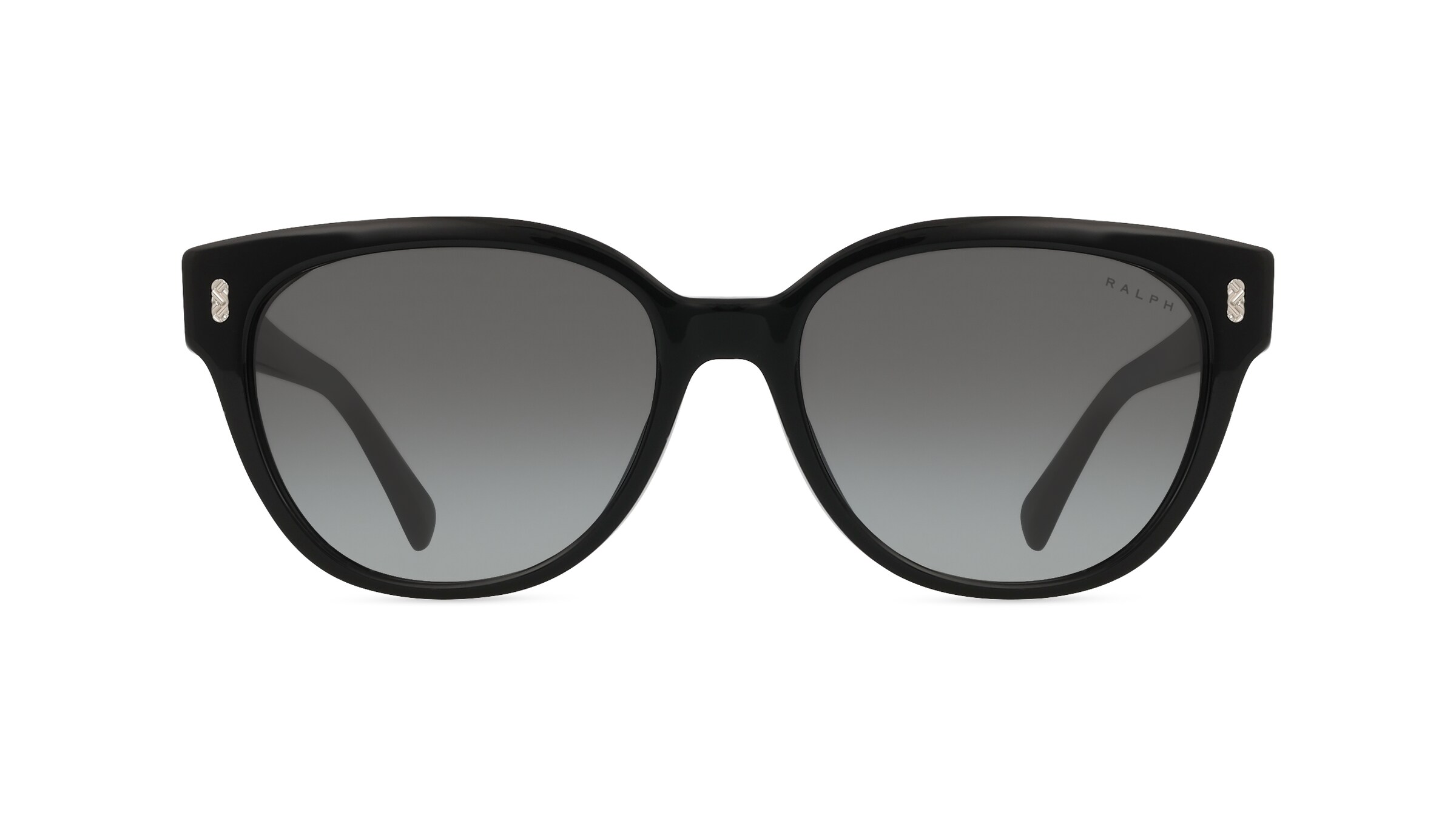 Ralph RA5305U Damen-Sonnenbrille Vollrand Butterfly Acetat-Gestell, schwarz