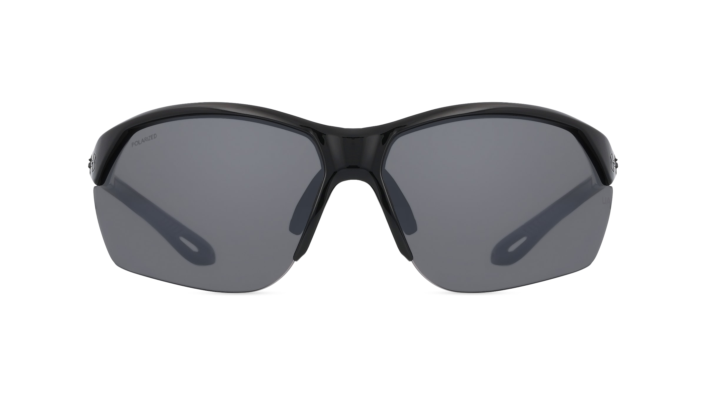 Under Armour UA COMPETE Herren-Sonnenbrille Vollrand Eckig Kunststoff-Gestell, schwarz