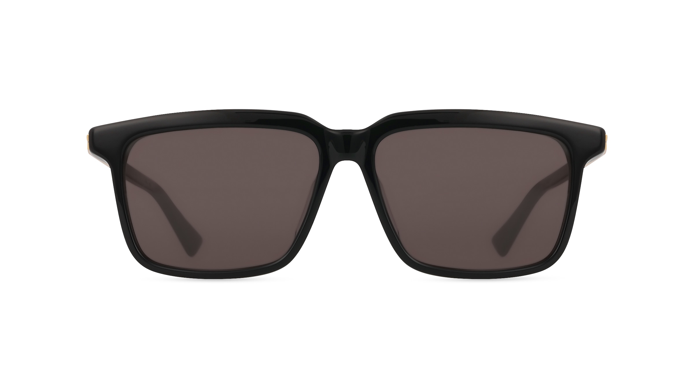 Bottega Veneta BV1261S Herren-Sonnenbrille Vollrand Eckig Recycled Acetat-Gestell, schwarz