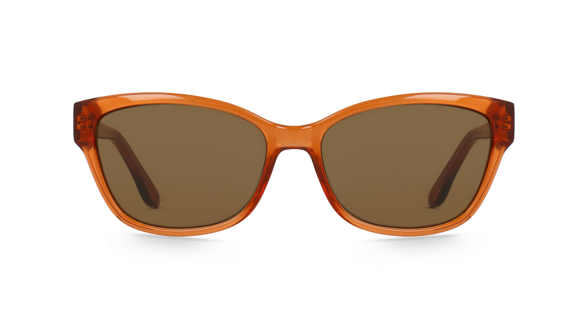 Fielmann JIL 003 SUN CL Damen-Sonnenbrille Vollrand Butterfly Acetat-Gestell, orange