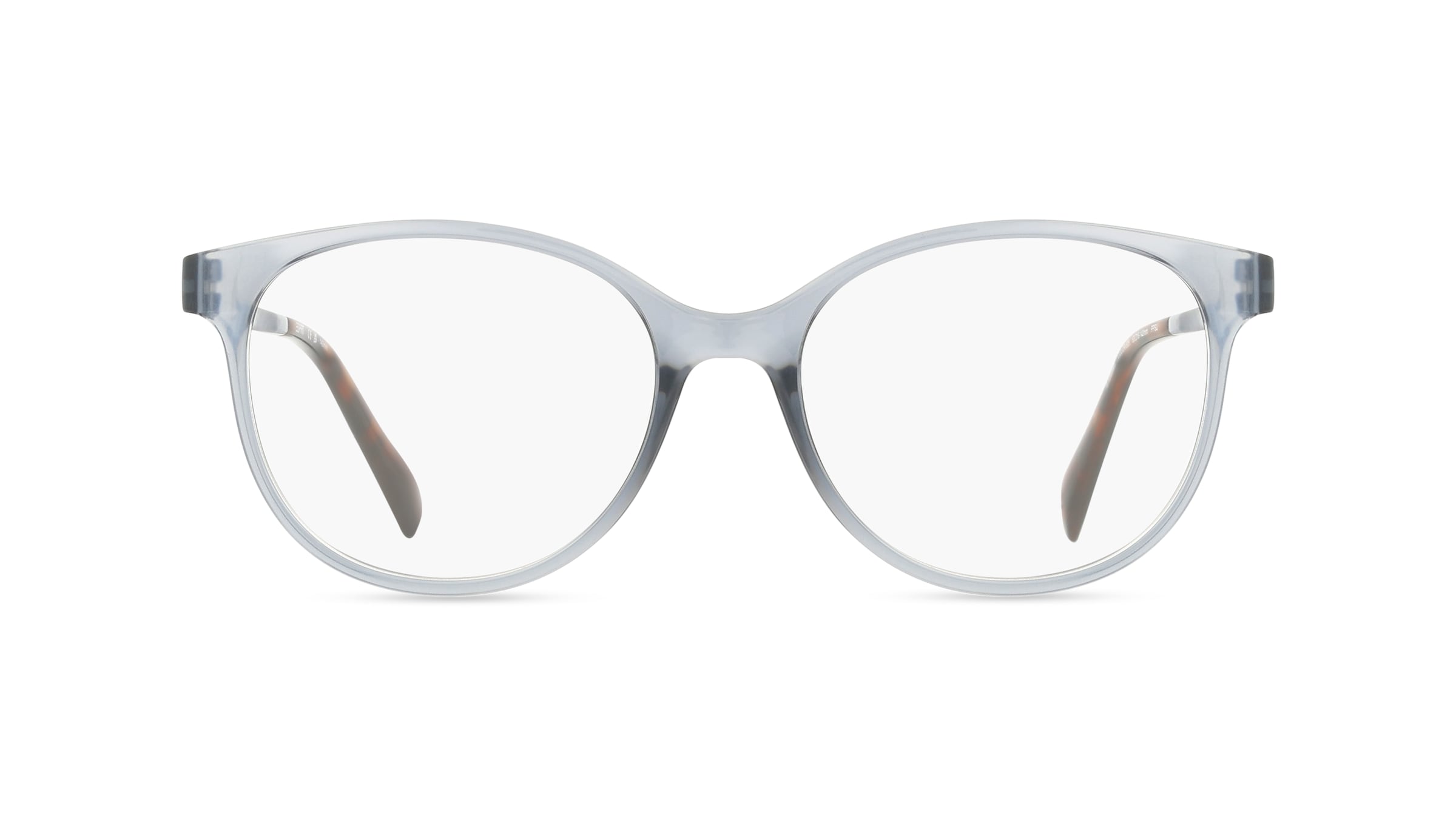Esprit 33546 Damen-Brille inkl. Gläser Vollrand Panto Kunststoff-Gestell 53/18/140, grau