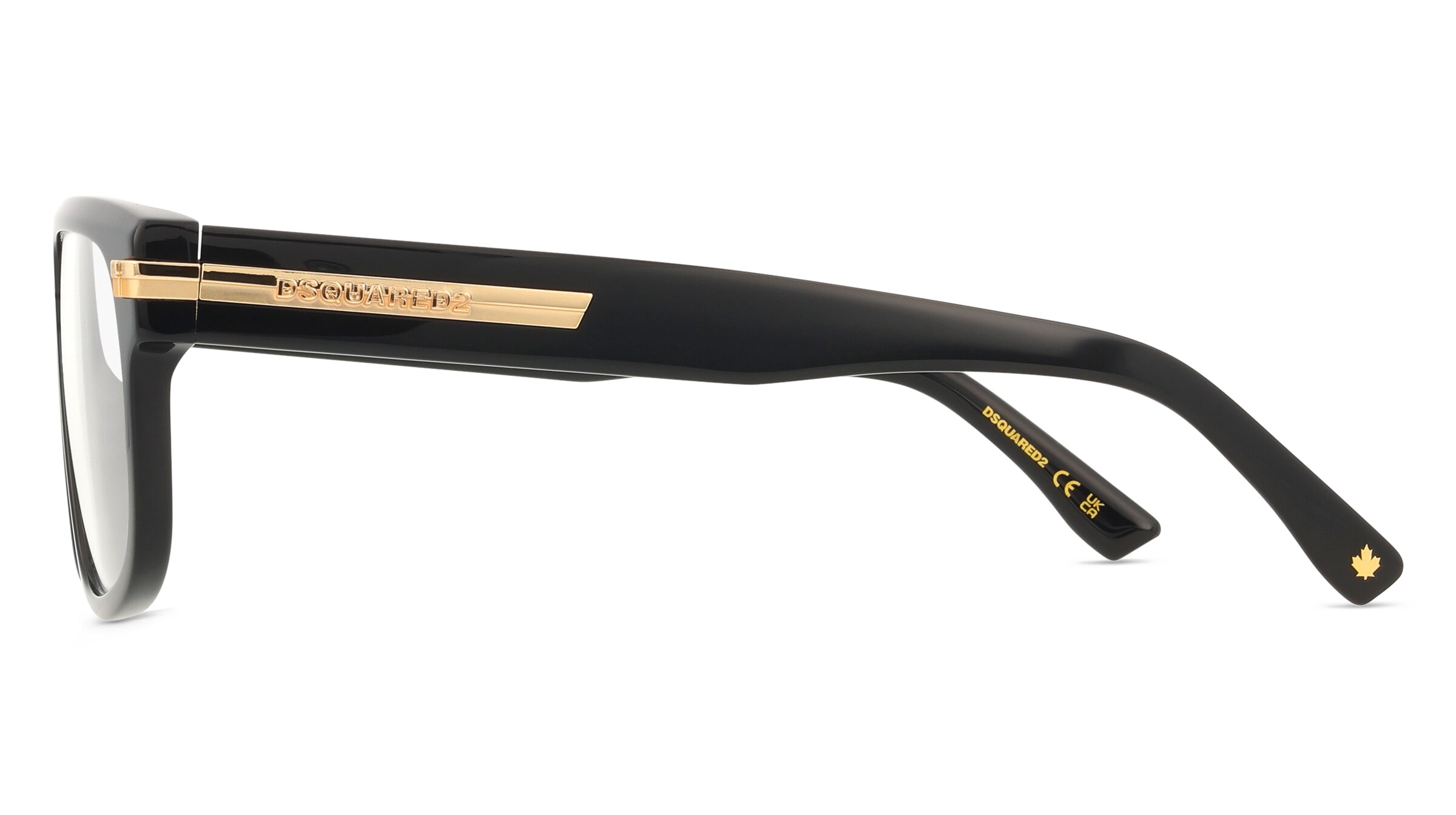 Thumbnail - Dsquared2 D20179 Herren-Brille inkl. Gläser Vollrand Eckig Acetat-Gestell 56/16/145, schwarz