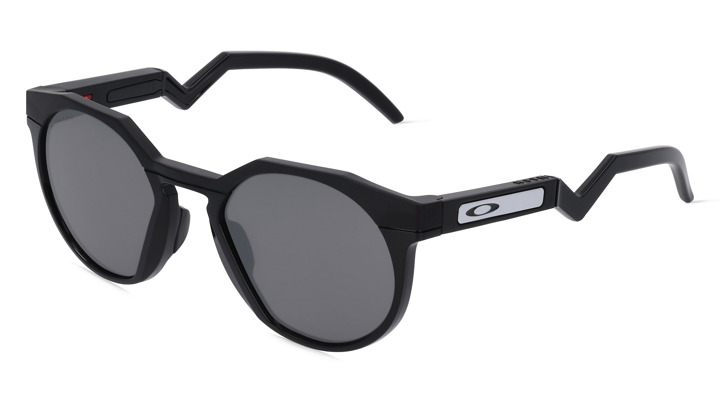 Oakley OO9242 HSTN Herren-Sonnenbrille Vollrand Rund Kunststoff-Gestell, Schwarz