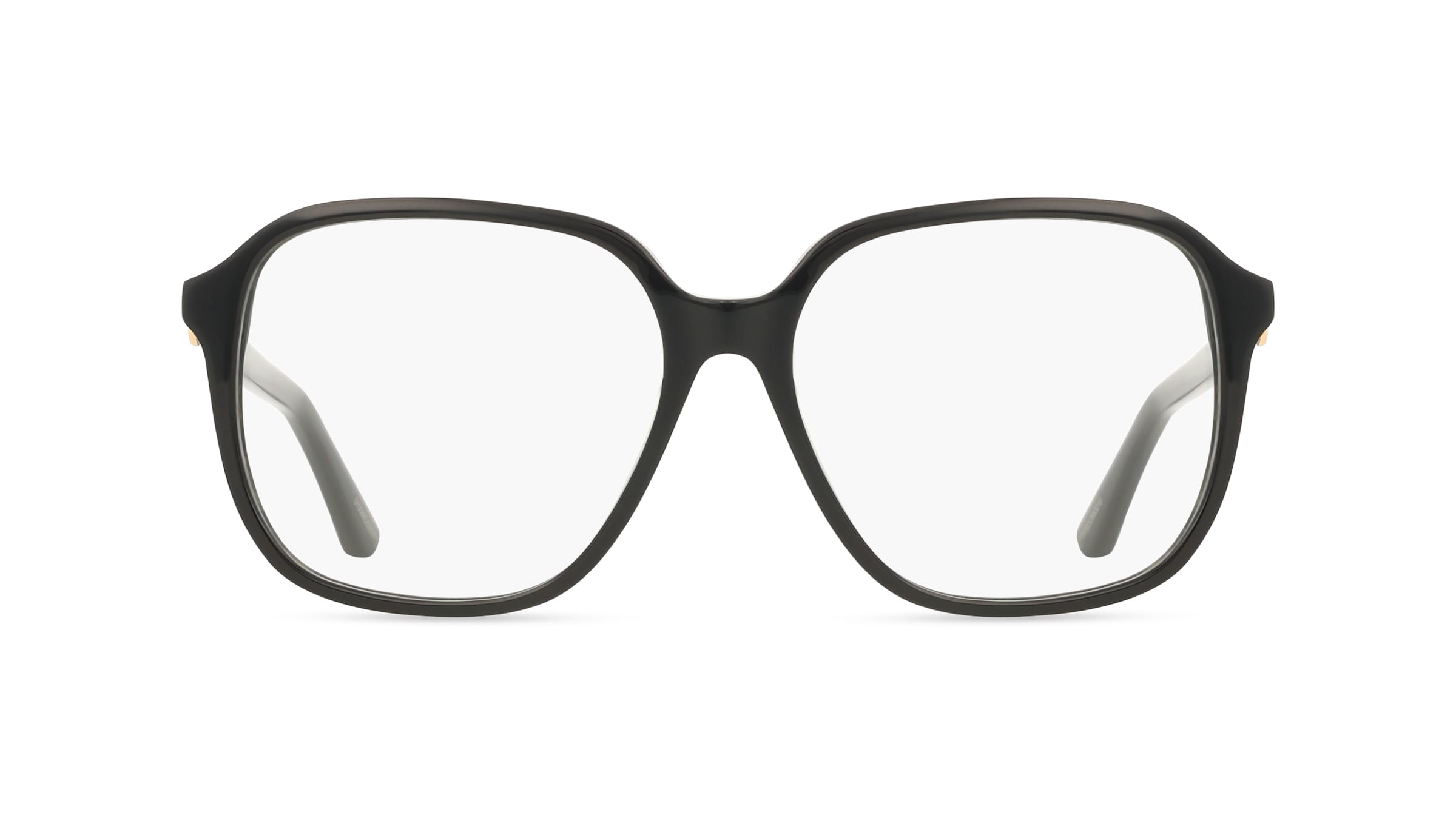 Guess GU50309 Damen-Brille inkl. Gläser Vollrand Quadratisch Acetat-Gestell 54/15/140, Schwarz