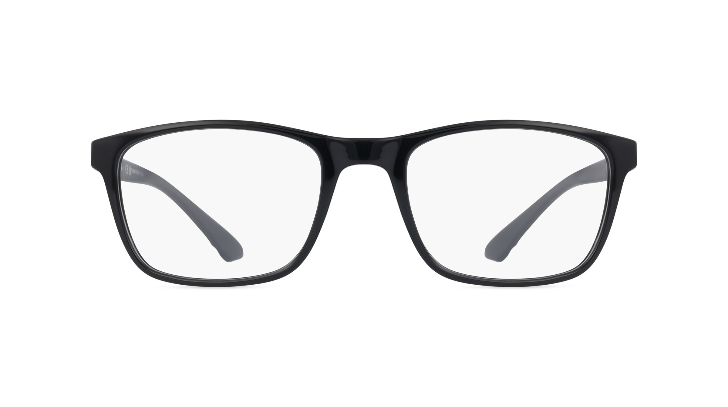 Calvin Klein CK19571 Unisex-Brille inkl. Gläser Vollrand Eckig Kunststoff-Gestell 52mm/19mm/145mm, schwarz