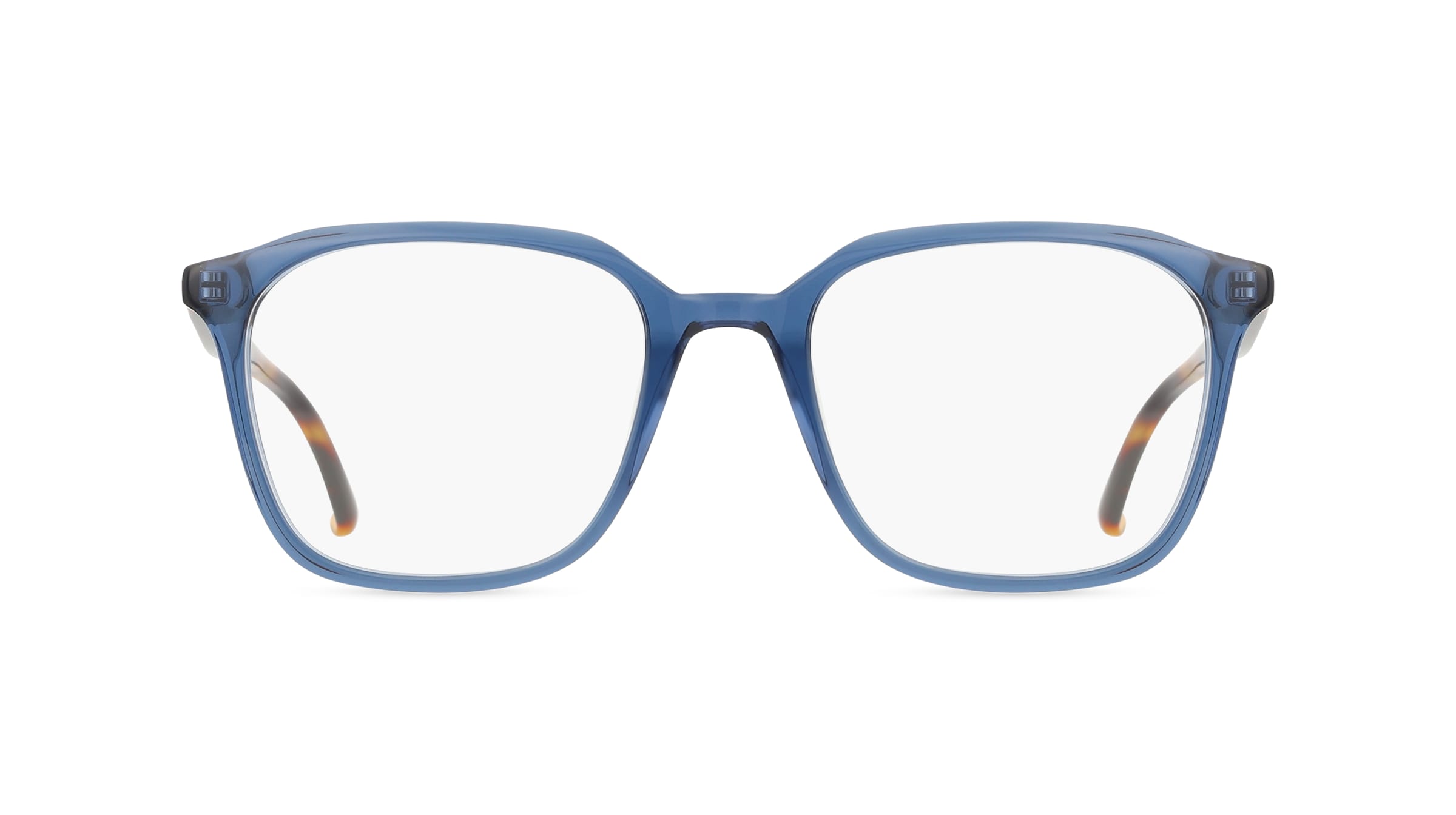 Fielmann LN 045 FLEX CL OSKAR Herren-Brille inkl. Gläser Vollrand Eckig Acetat-Gestell 52mm/19mm/145mm, blau