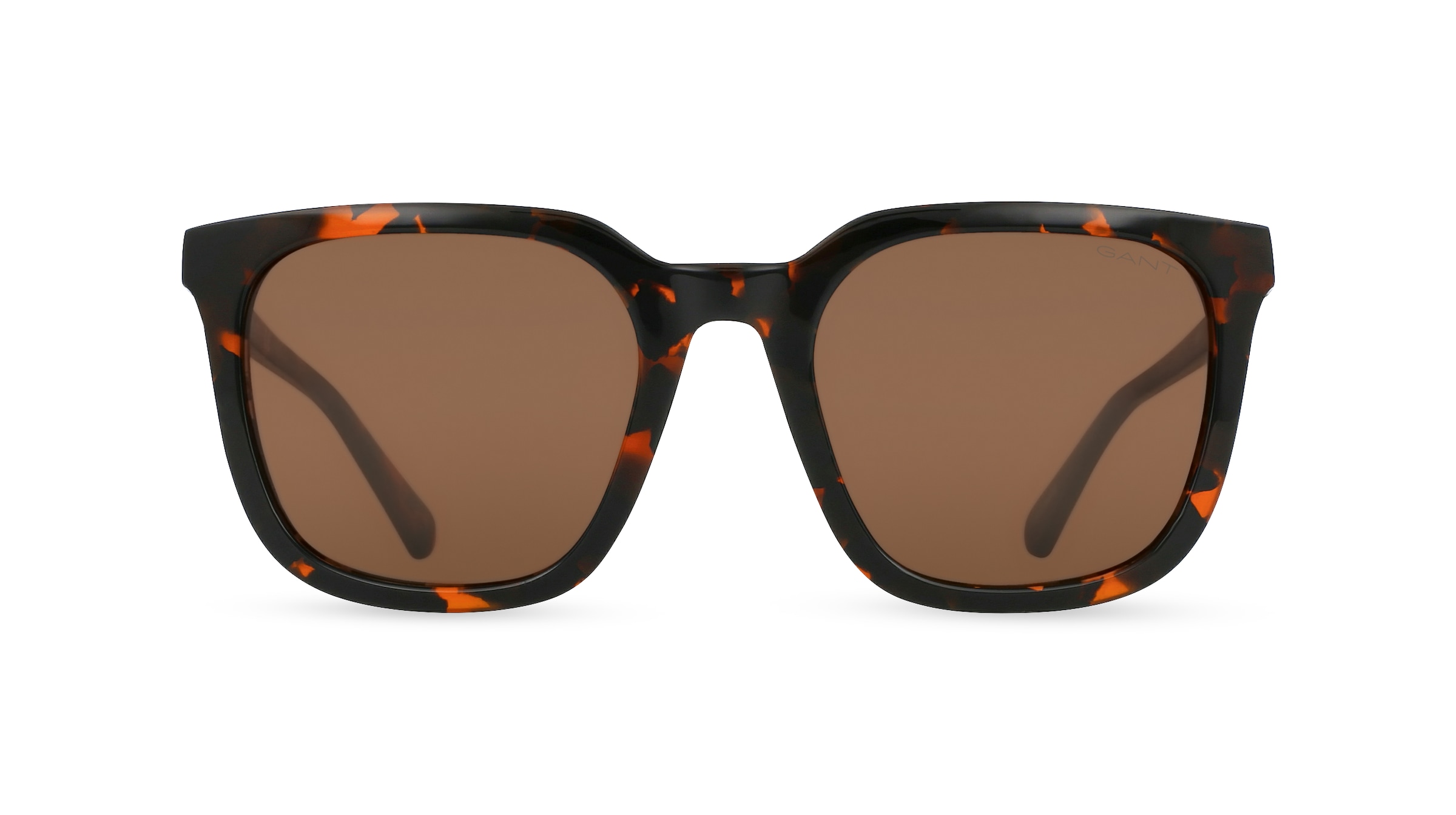Gant GA7213 Damen-Sonnenbrille Vollrand Eckig Kunststoff-Gestell, braun