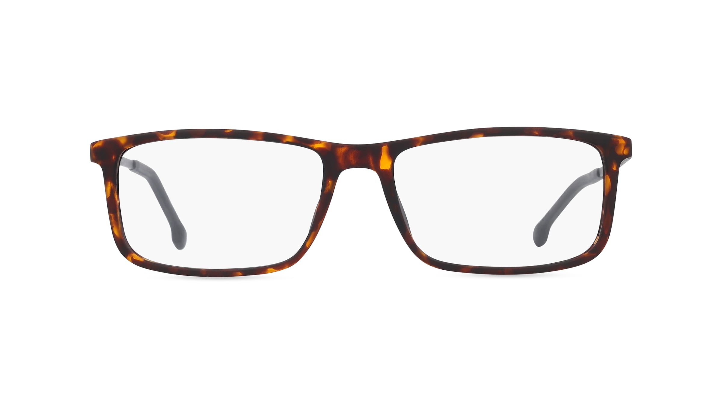 Carrera 8883 Herren-Brille inkl. Gläser Vollrand Eckig Kunststoff-Gestell 54mm/16mm/145mm, schwarz