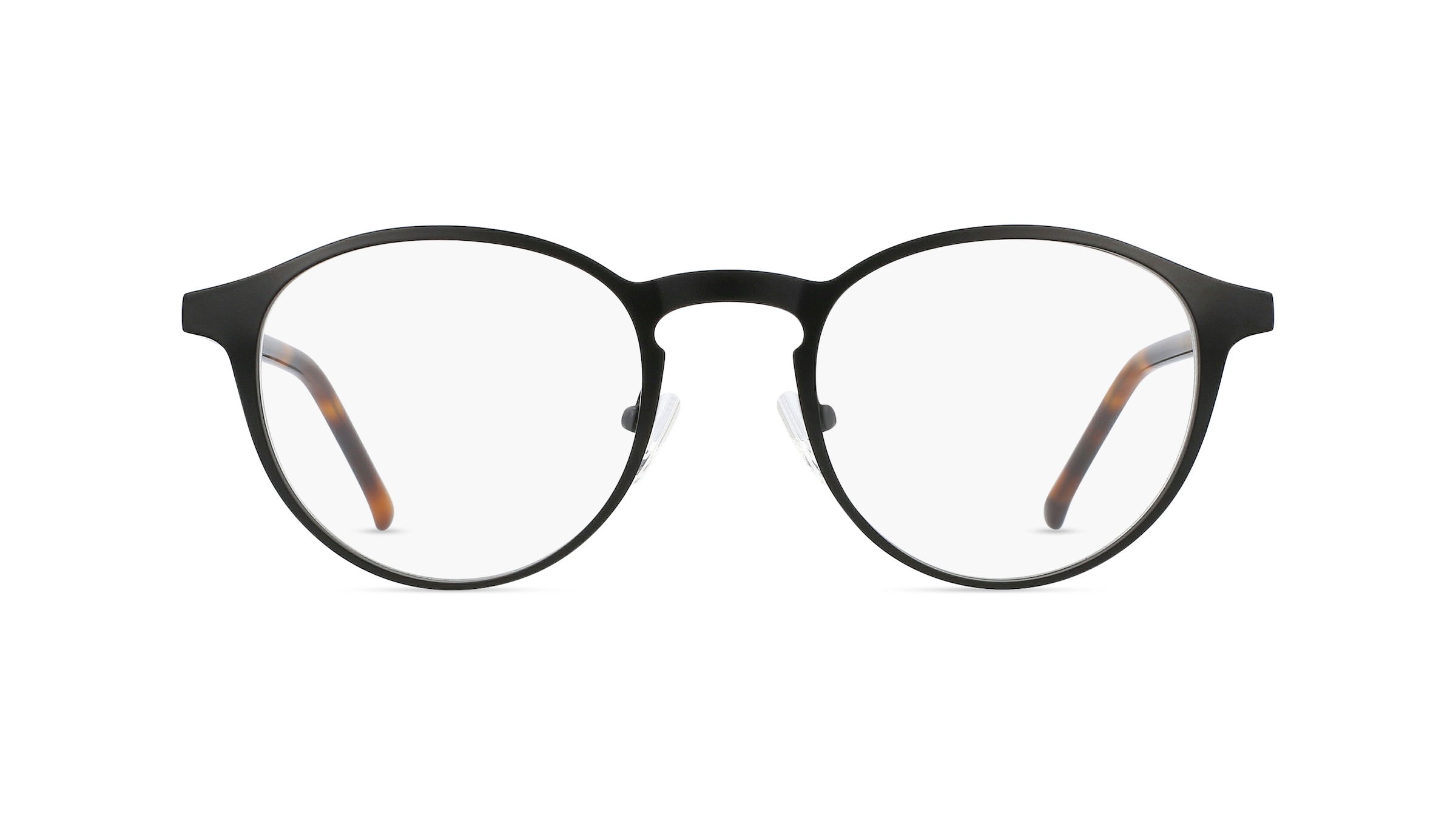 Fielmann BD 419 CL Unisex-Brille inkl. Gläser Vollrand Panto Edelstahl-Gestell 50/21/145, schwarz