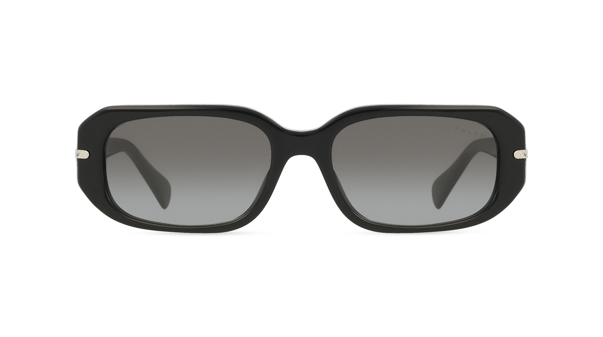 Ralph 0RA5311U Damen-Sonnenbrille Vollrand Oval Acetat-Gestell, schwarz