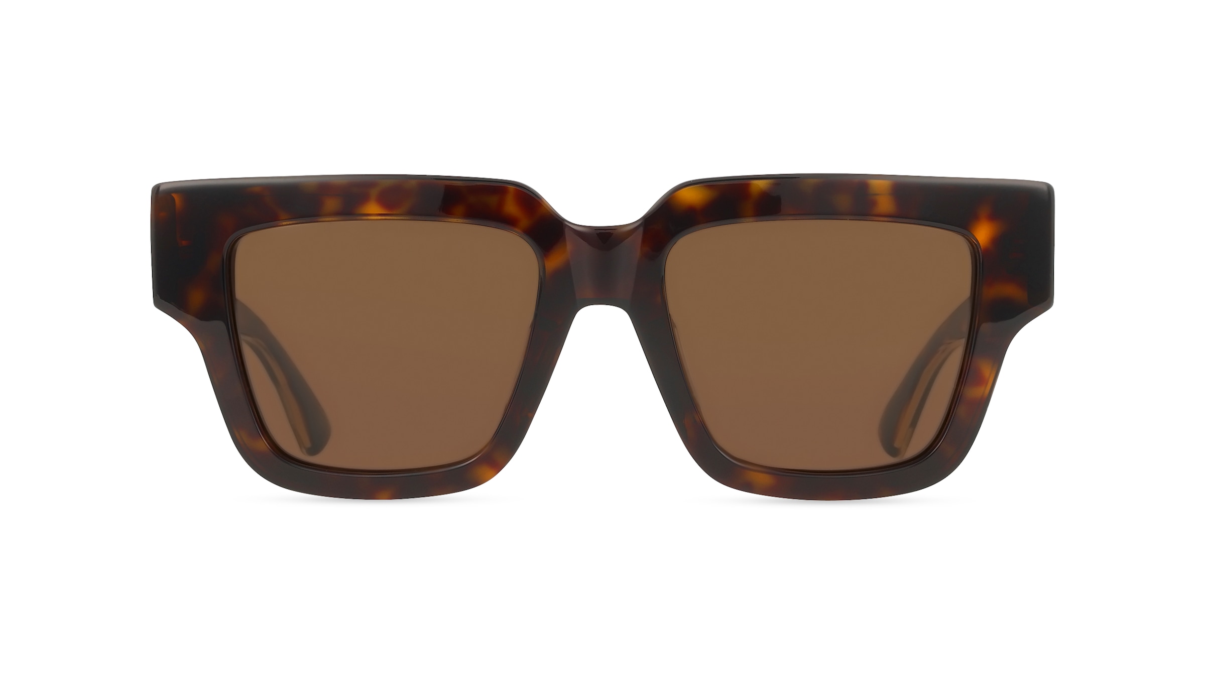 Bottega Veneta BV1276S Unisex-Sonnenbrille Vollrand Quadratisch Acetat-Gestell, braun