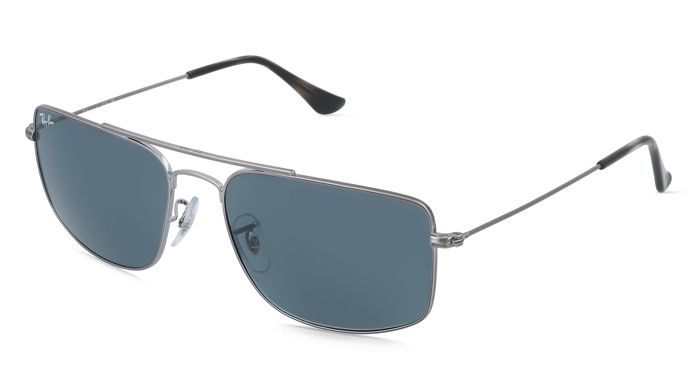 Luxottica Fashion Brillen Vertriebs Gmbh Unisex Grau Ray-Ban Rb3779 Explorer 3 -Sonnenbrille Vollrand Quadratisch Metall-Gestell,