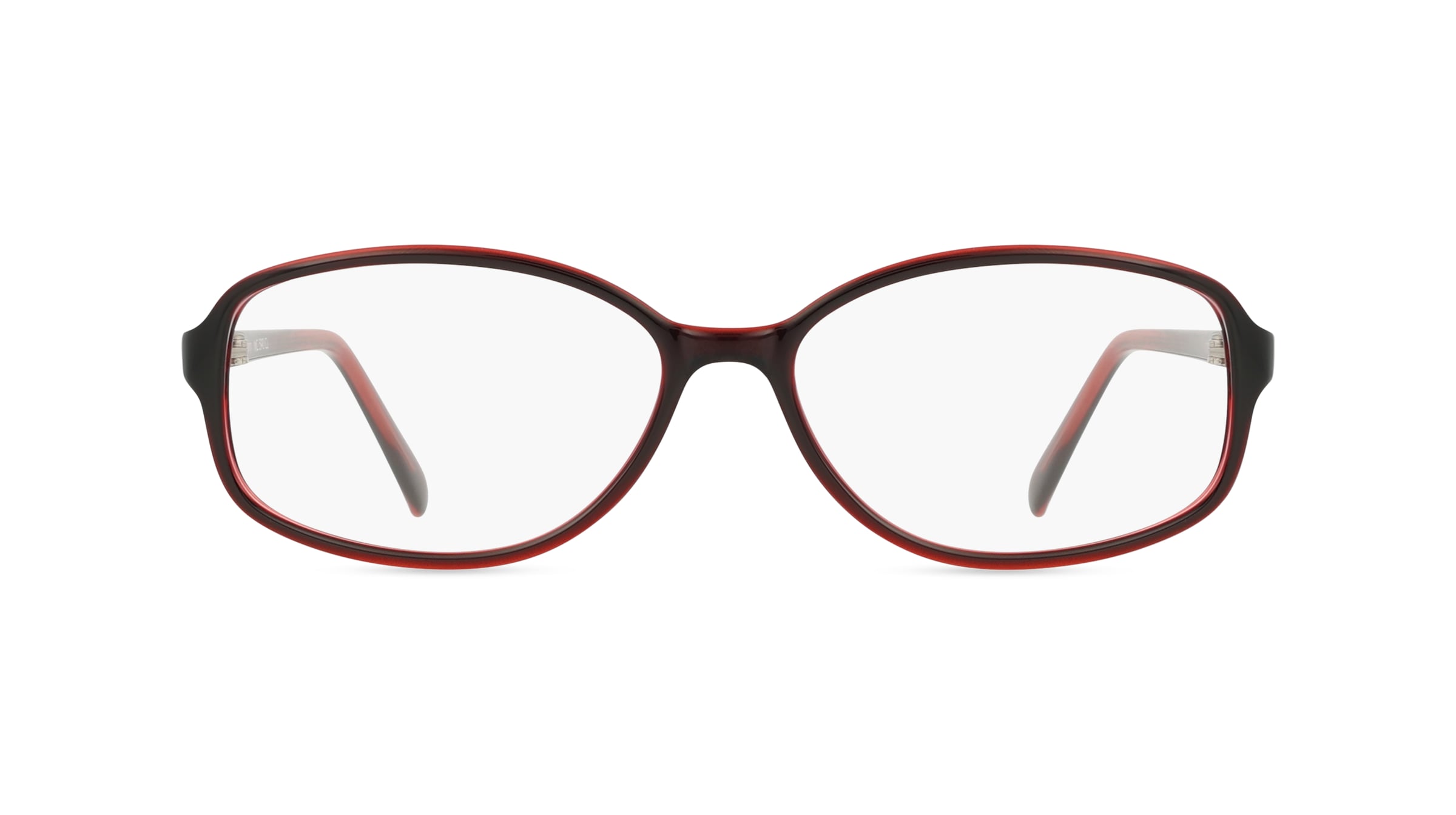 Fielmann MC 590 CL Damen-Brille inkl. Gläser Vollrand Eckig Propionat-Gestell 52mm/14mm/130mm, rot