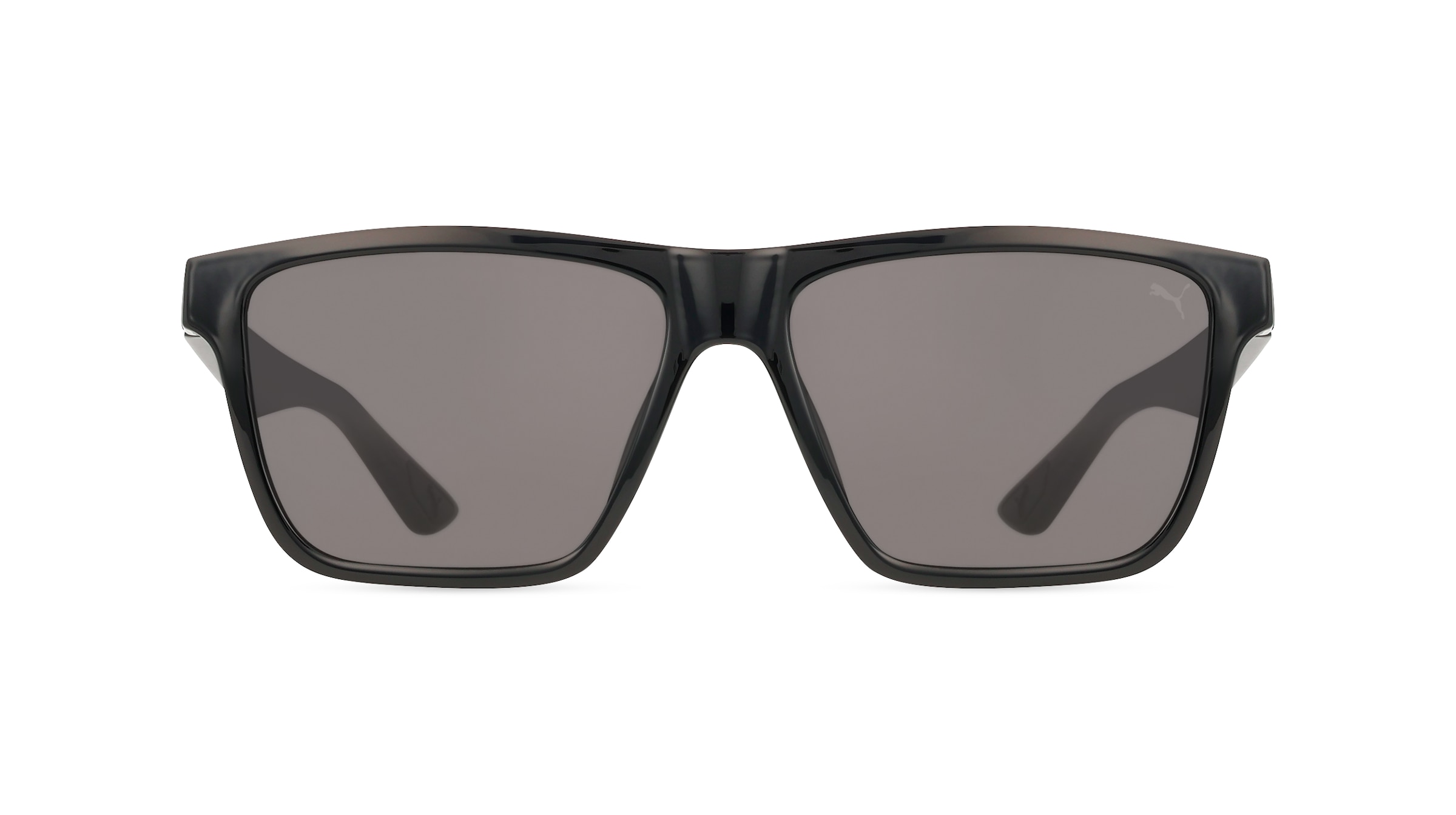 Puma PU0484S Unisex-Sonnenbrille Vollrand Quadratisch Kunststoff-Gestell, Schwarz