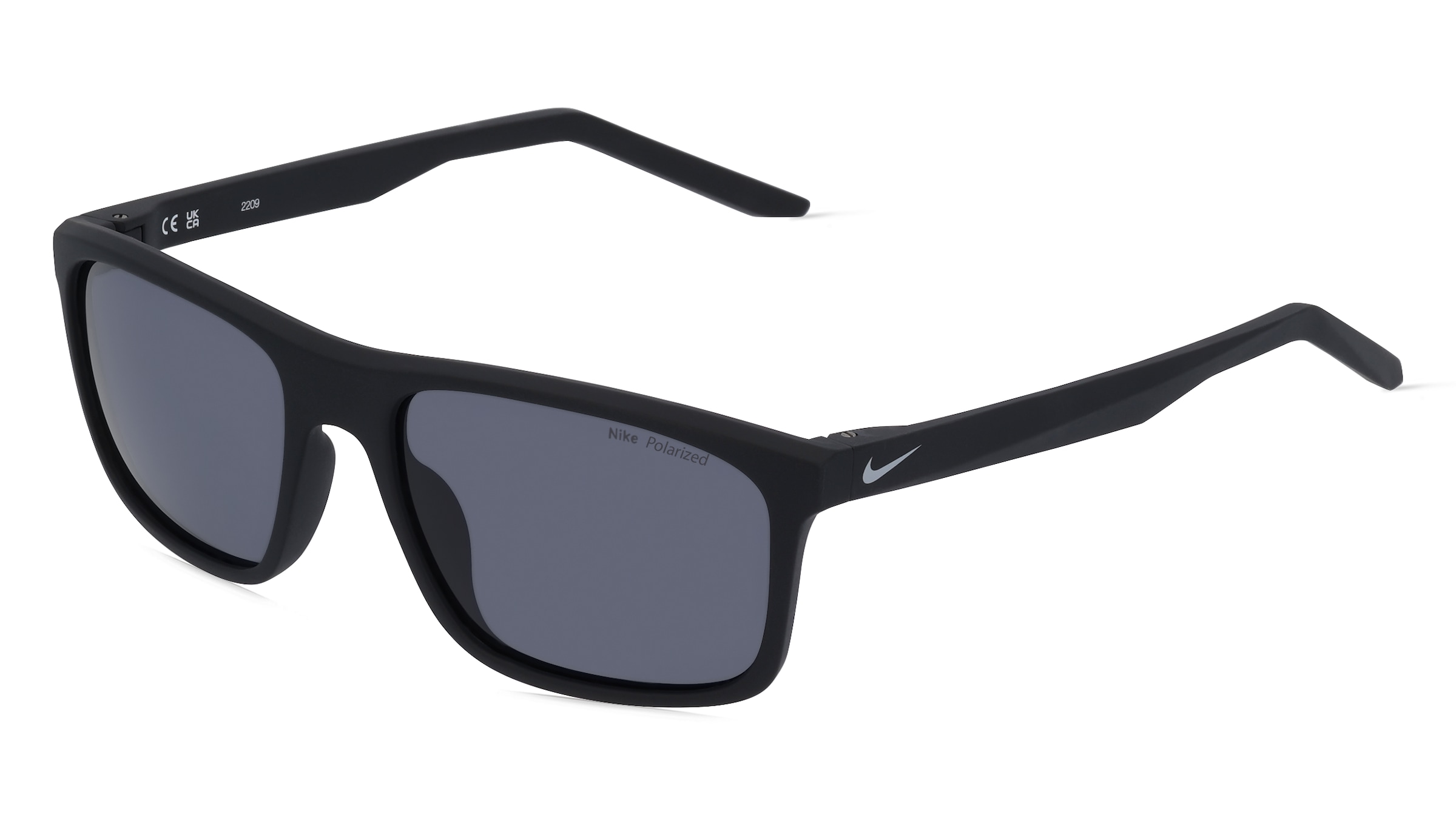 Marchon Germany Nike FIRE P FD1818 Herren-Sonnenbrille Vollrand Eckig Kunststoff-Gestell, schwarz