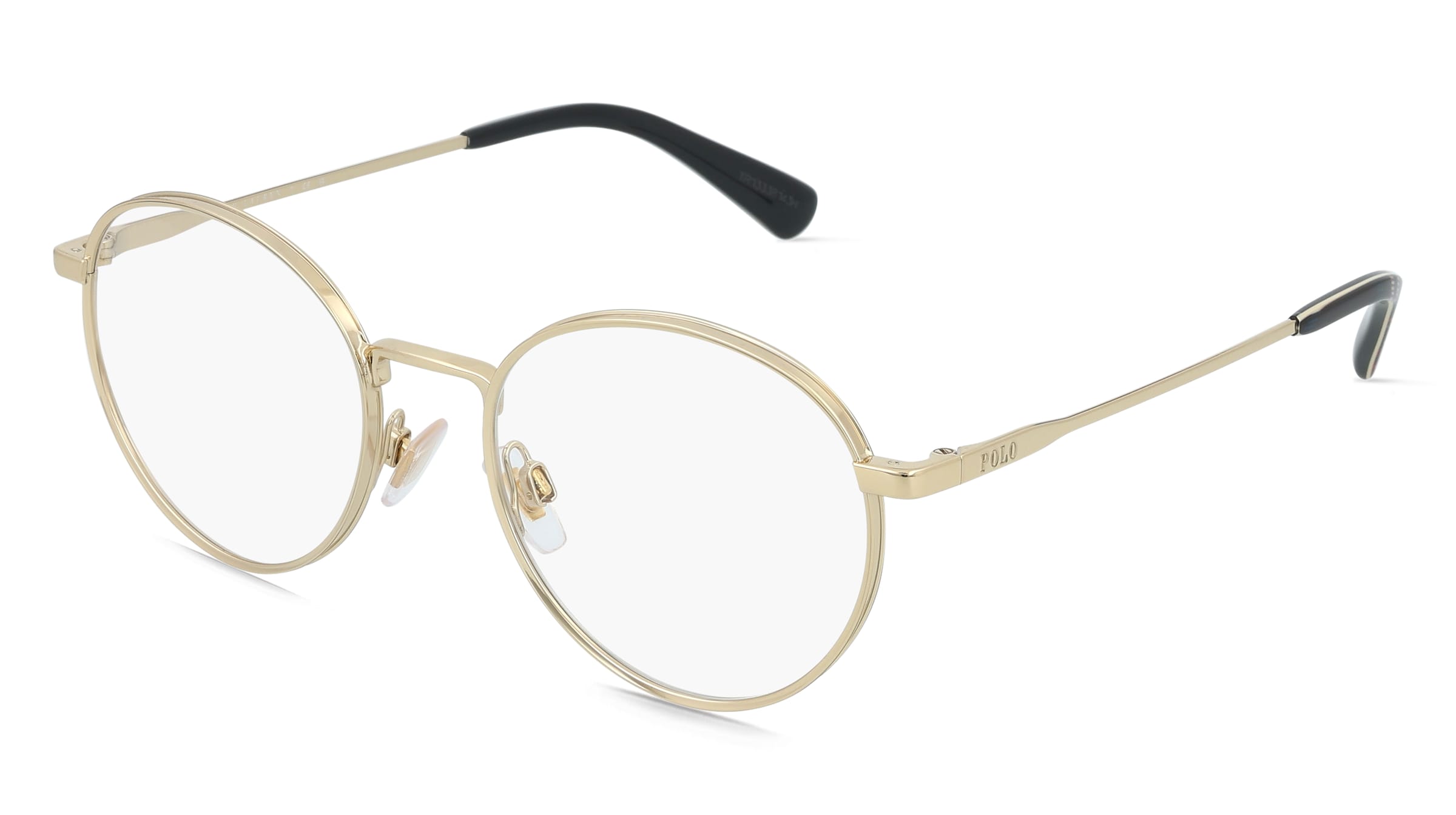 Polo Ralph Lauren 0PH1241 Herren-Brille inkl. Gläser Vollrand Panto Metall-Gestell 50/19/145, Gold