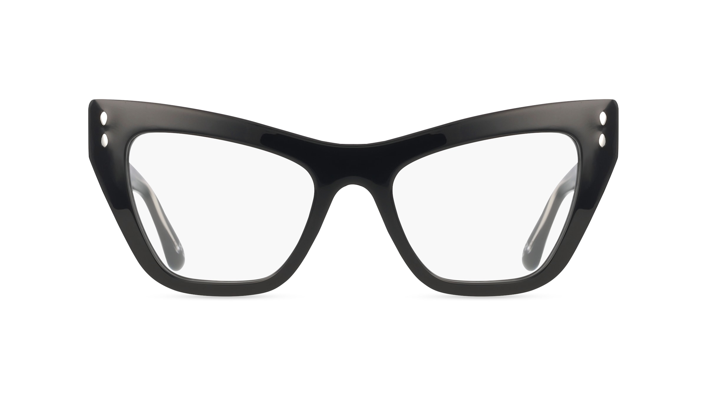 Isabel Marant IM 0176 Damen-Brille inkl. Gläser Vollrand Cateye Acetat-Gestell 51mm/19mm/145mm, schwarz