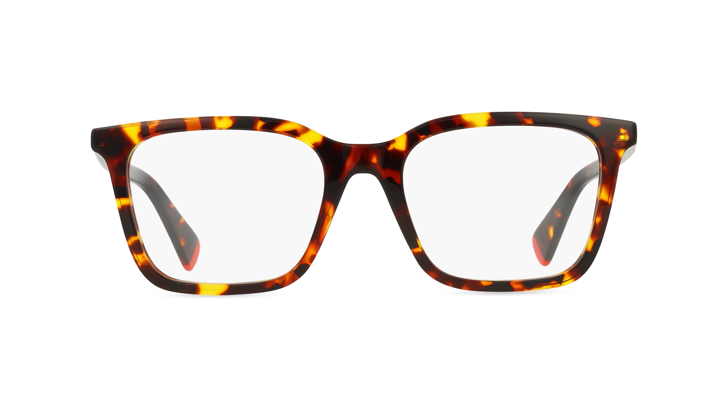 Kenzo KZ50193I Herren-Brille inkl. Gläser Vollrand Eckig Kunststoff-Gestell 53mm/19mm/150mm, rot