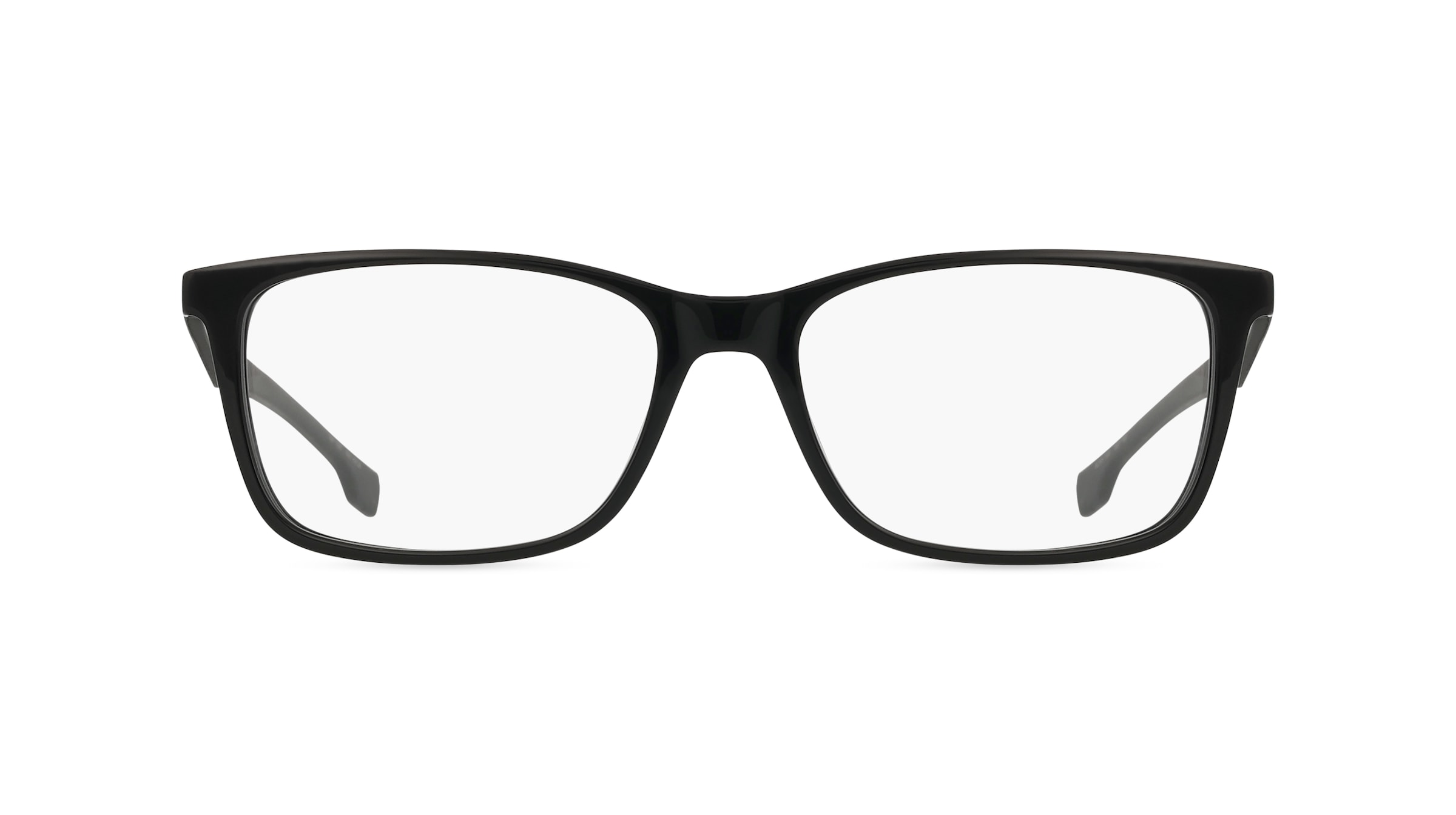 Boss 1581 Herren-Brille inkl. Gläser Vollrand Quadratisch Acetat-Gestell 57/17/145, schwarz