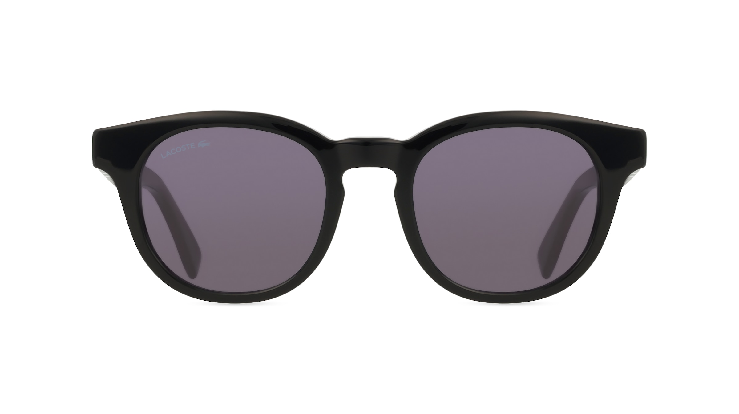 Lacoste L6006S Unisex-Sonnenbrille Vollrand Panto Kunststoff-Gestell, schwarz