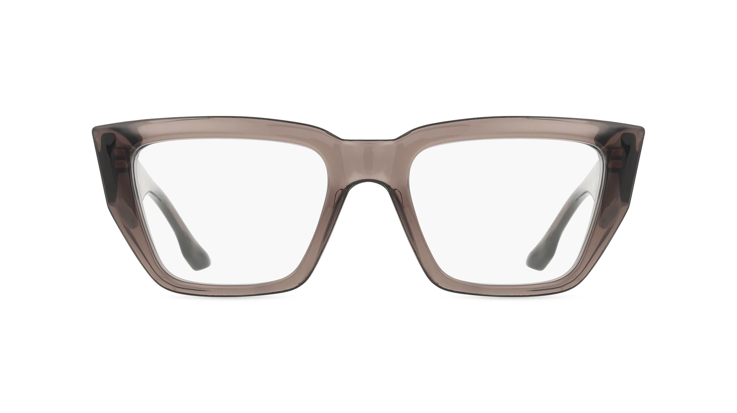 Karl Lagerfeld KL6153 Damen-Brille inkl. Gläser Vollrand Cateye Propionat-Gestell 52mm/19mm/145mm, grau