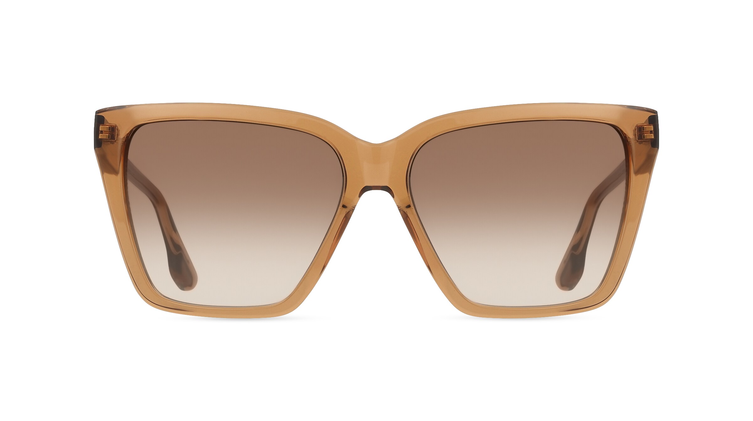 Victoria Beckham VB655S Damen-Sonnenbrille Vollrand Eckig Acetat-Gestell, braun