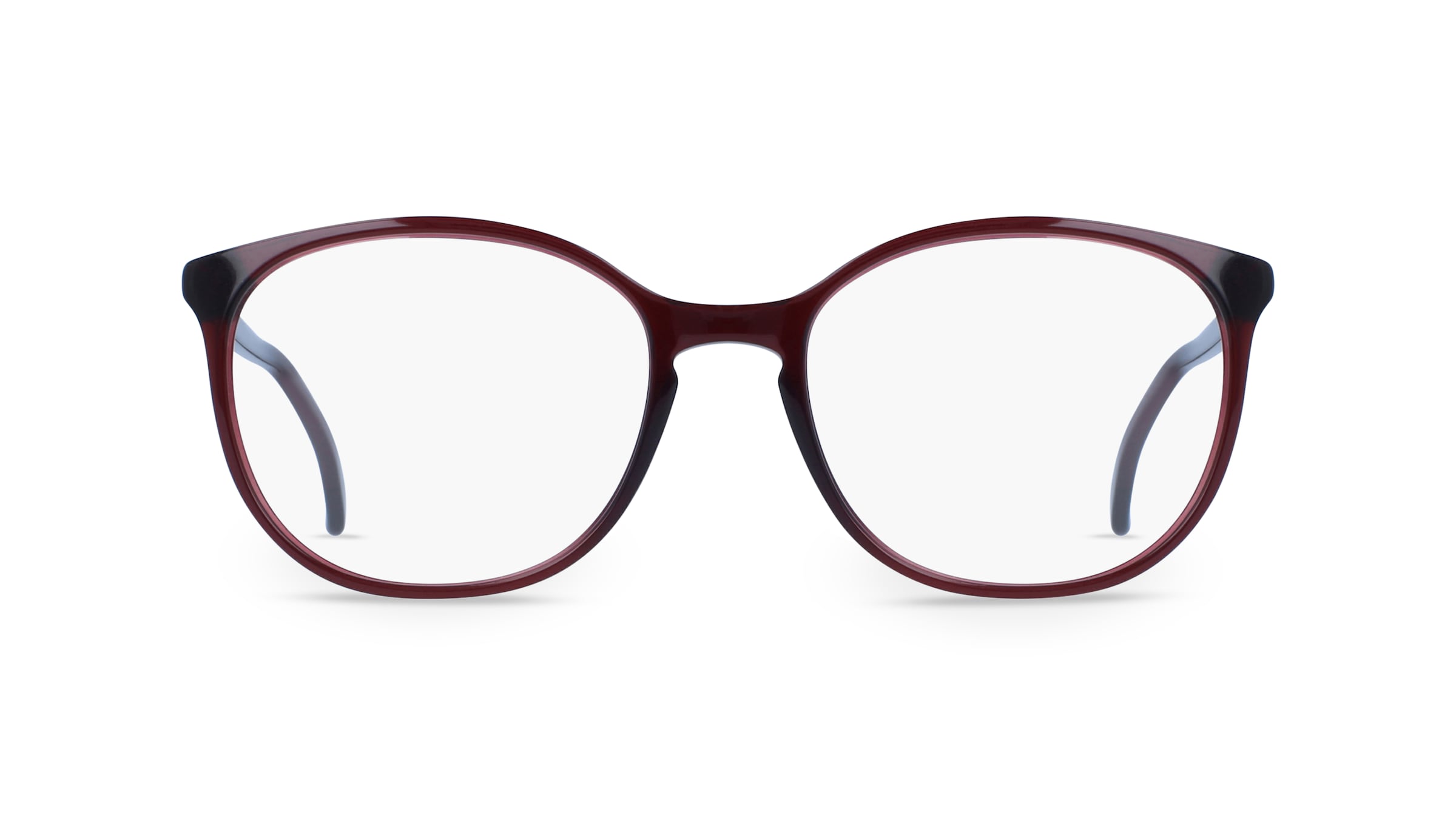 Fielmann JIL 007 CL Damen-Brille inkl. Gläser Vollrand Panto Kunststoff-Gestell 52mm/18mm/140mm, rot