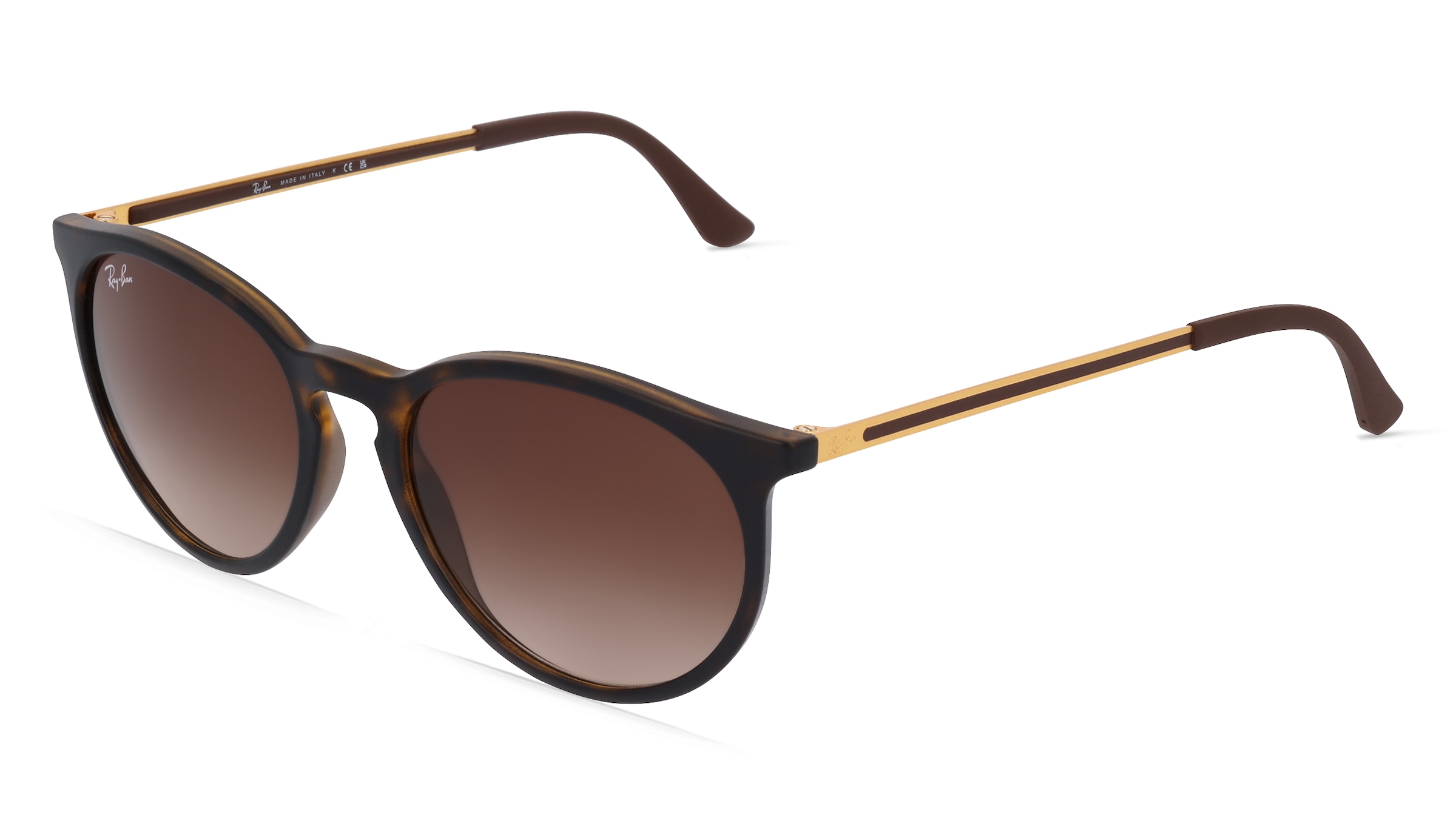 Luxottica Ray-Ban RB4274 Herren-Sonnenbrille Vollrand Panto Kunststoff-Gestell, Havanna