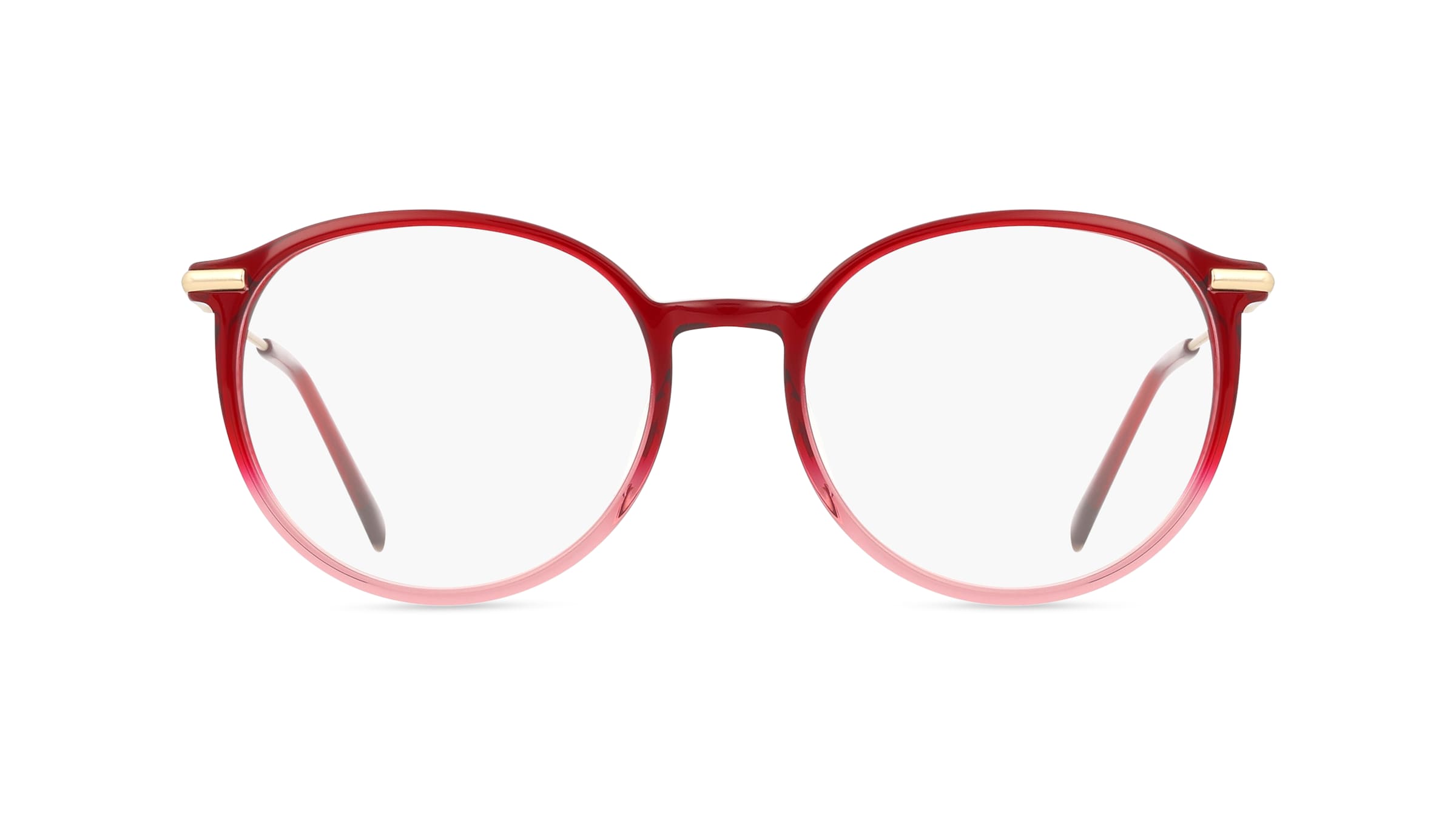 Humphrey´s 581131 Damen-Brille inkl. Gläser Vollrand Oval Acetat-Gestell 53mm/18mm/140mm, Rot