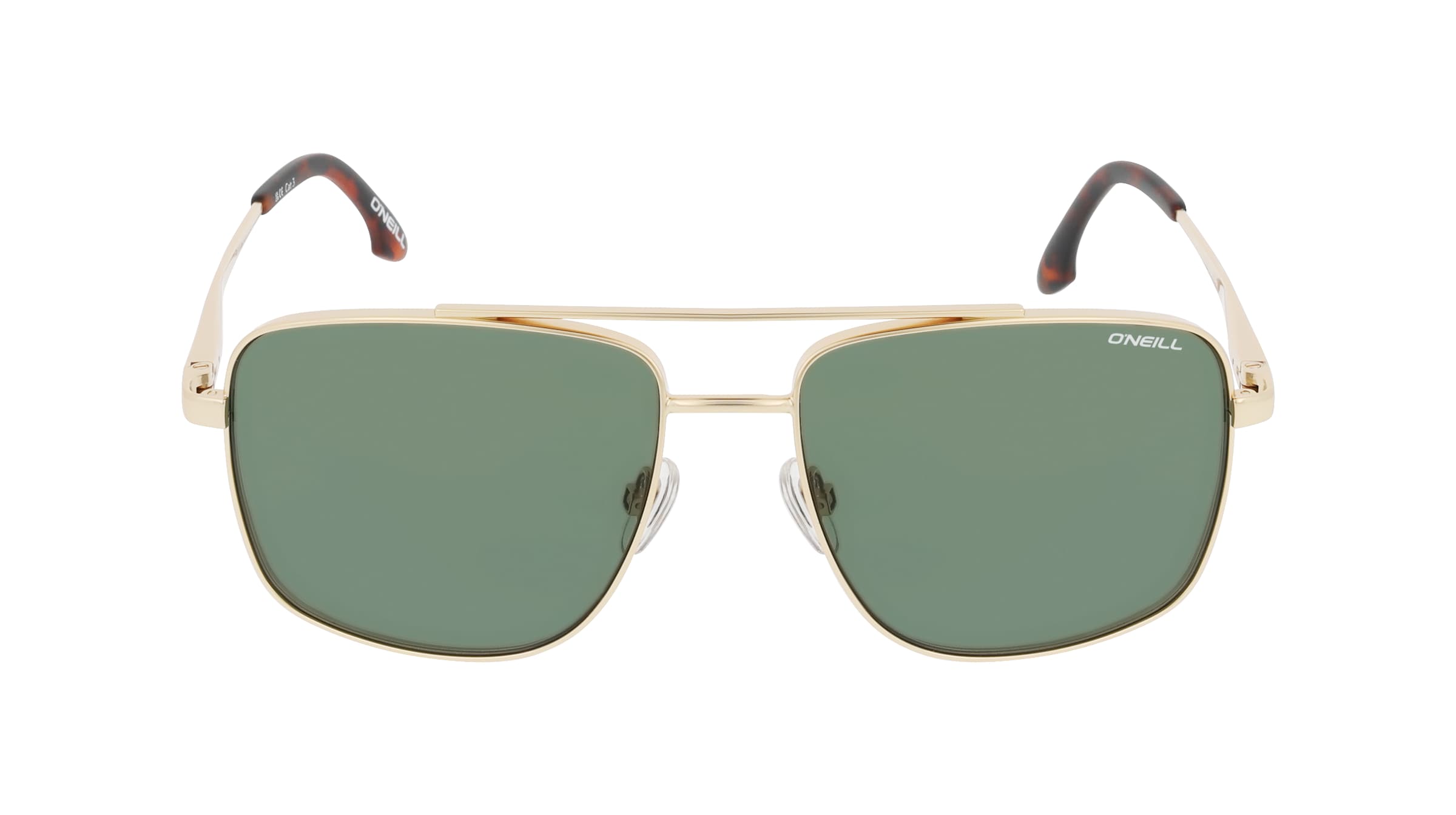 O’Neill 965054 Unisex-Sonnenbrille Vollrand Quadratisch Metall-Gestell, Grün