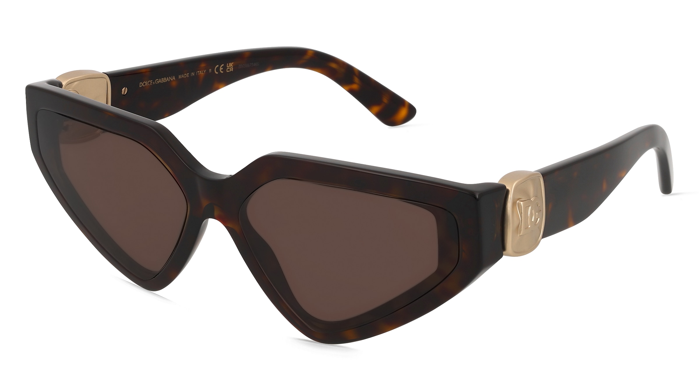 Dolce&amp;Gabbana 0DG4469 Damen-Sonnenbrille Vollrand Butterfly Acetat-Gestell, Havanna