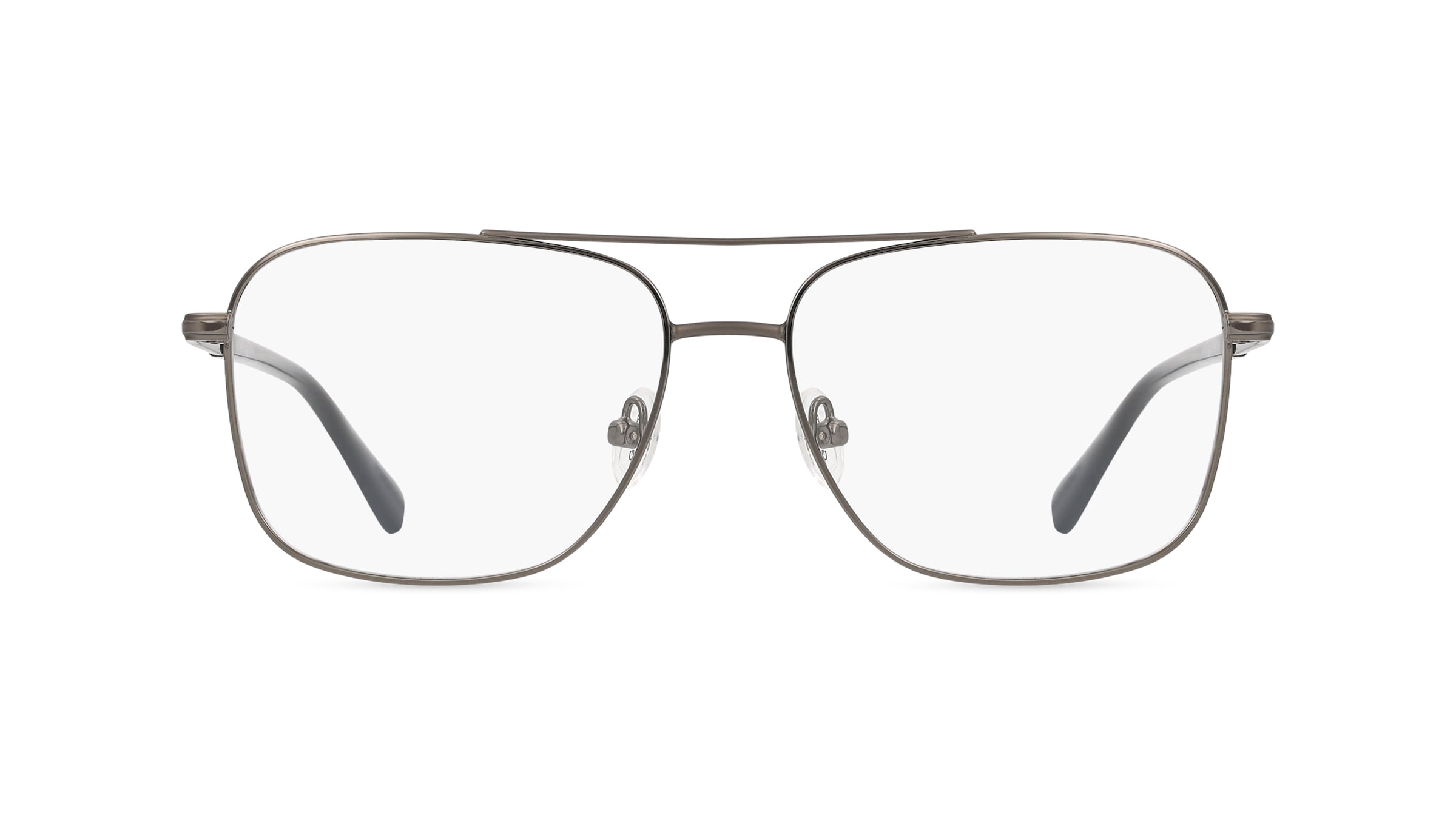 Gant GA3300 Herren-Brille inkl. Gläser Vollrand Pilot Metall-Gestell 55mm/16mm/145mm, grau