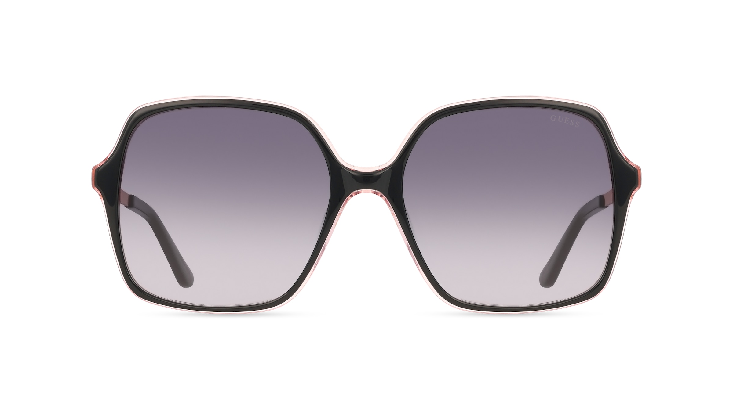 Guess GU00270 Damen-Sonnenbrille Vollrand Quadratisch Acetat-Gestell, schwarz