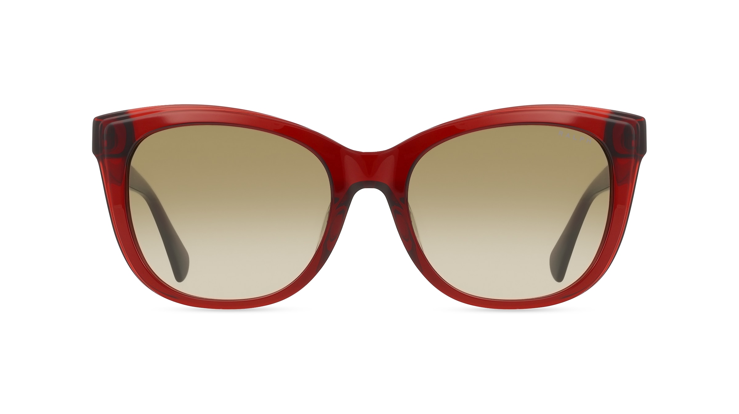 Ralph RA5324U Damen-Sonnenbrille Vollrand Eckig Acetat-Gestell, rot